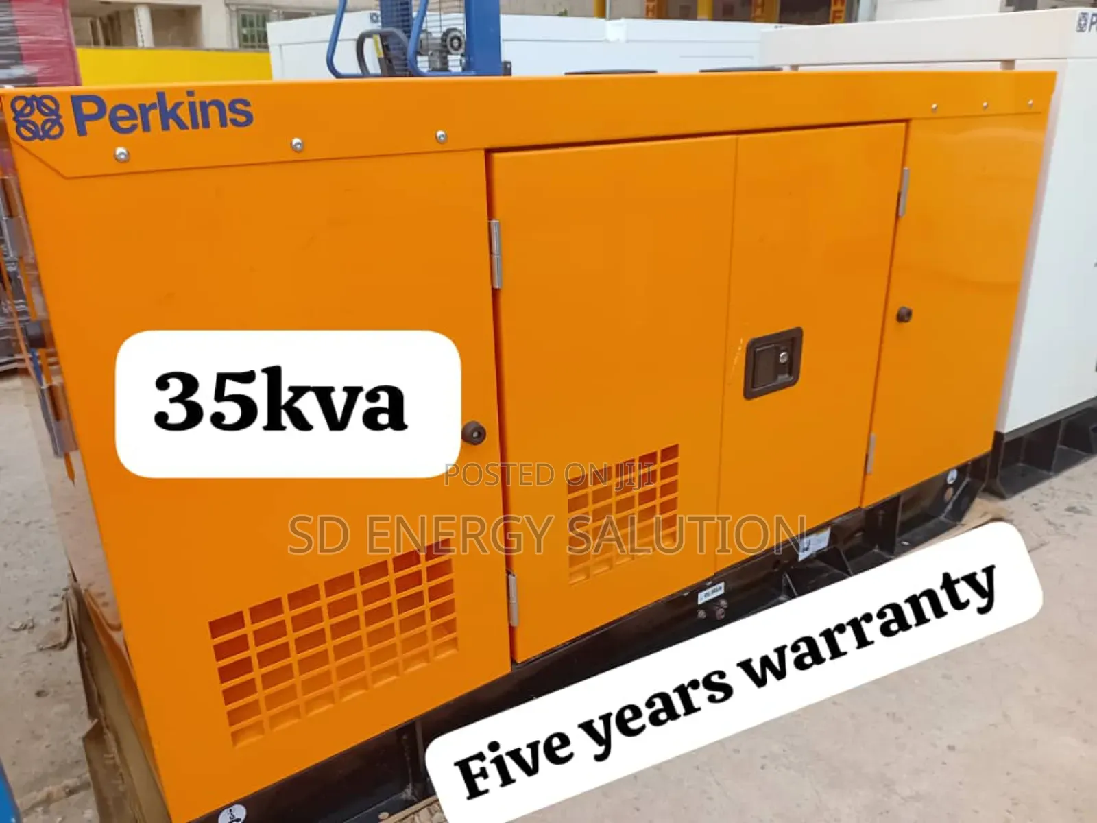 Quite Power 35kva 35kw Diesel Perkins Plant