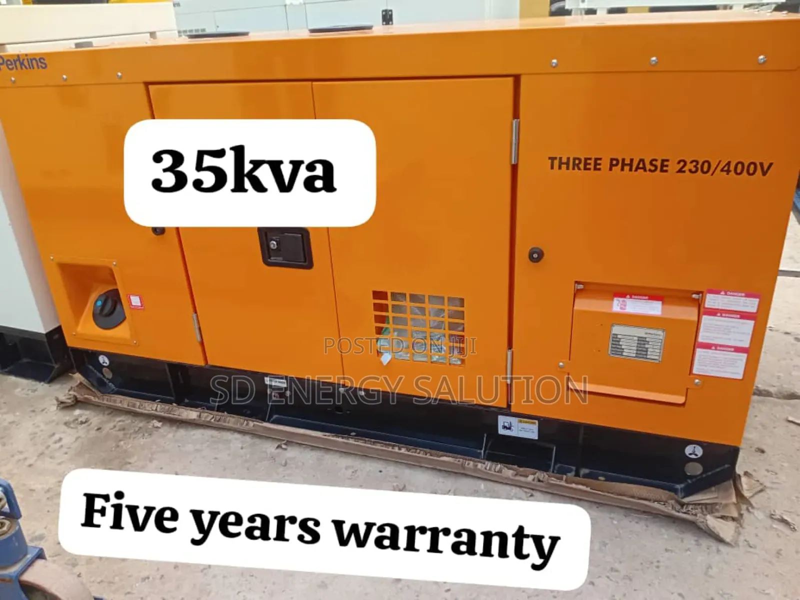 Wisperquiet 35kva 35kw Perkins Diesel Plant
