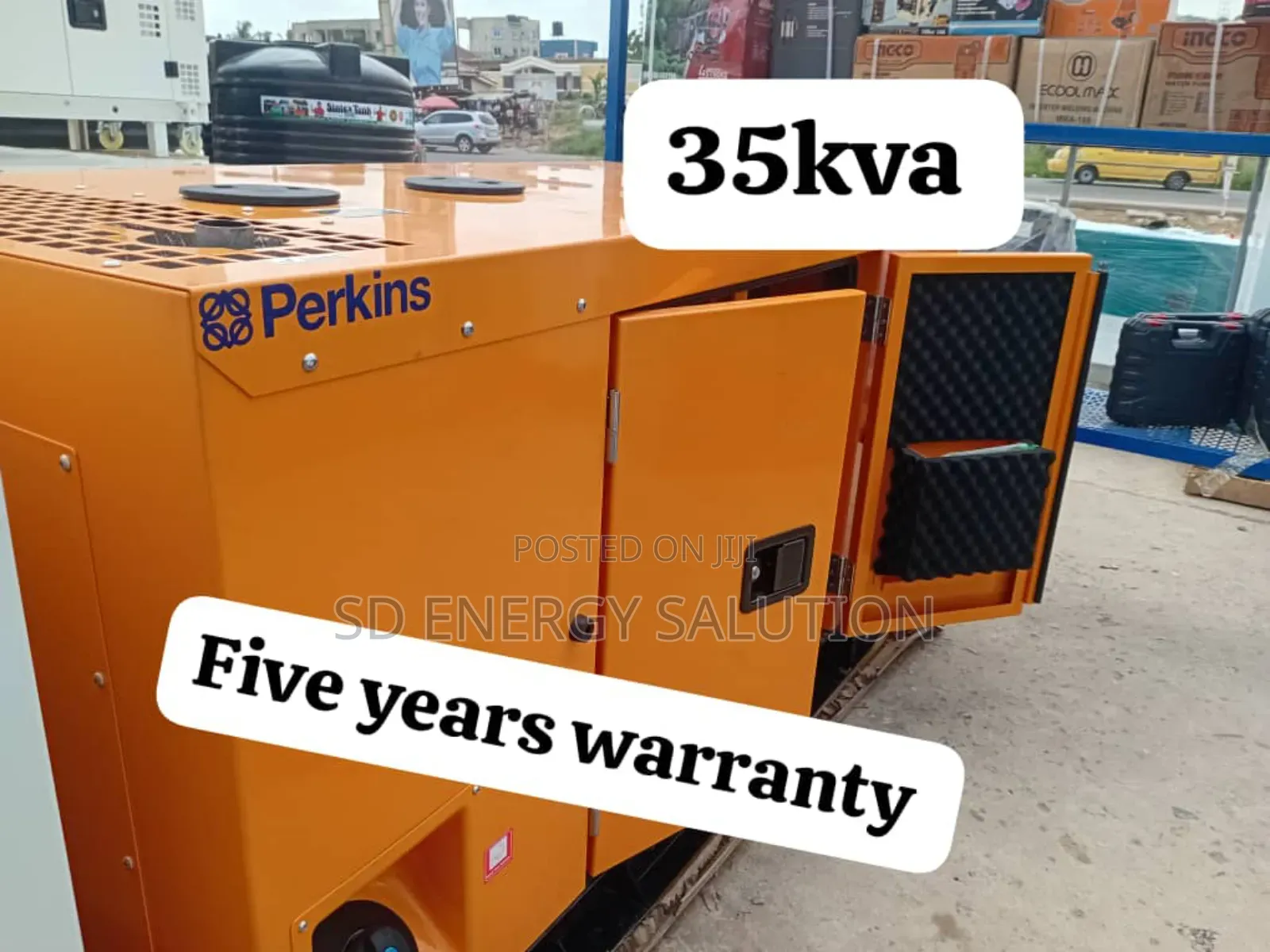 Automatic Gen 35kva 35kw Perkins Diesel Plant