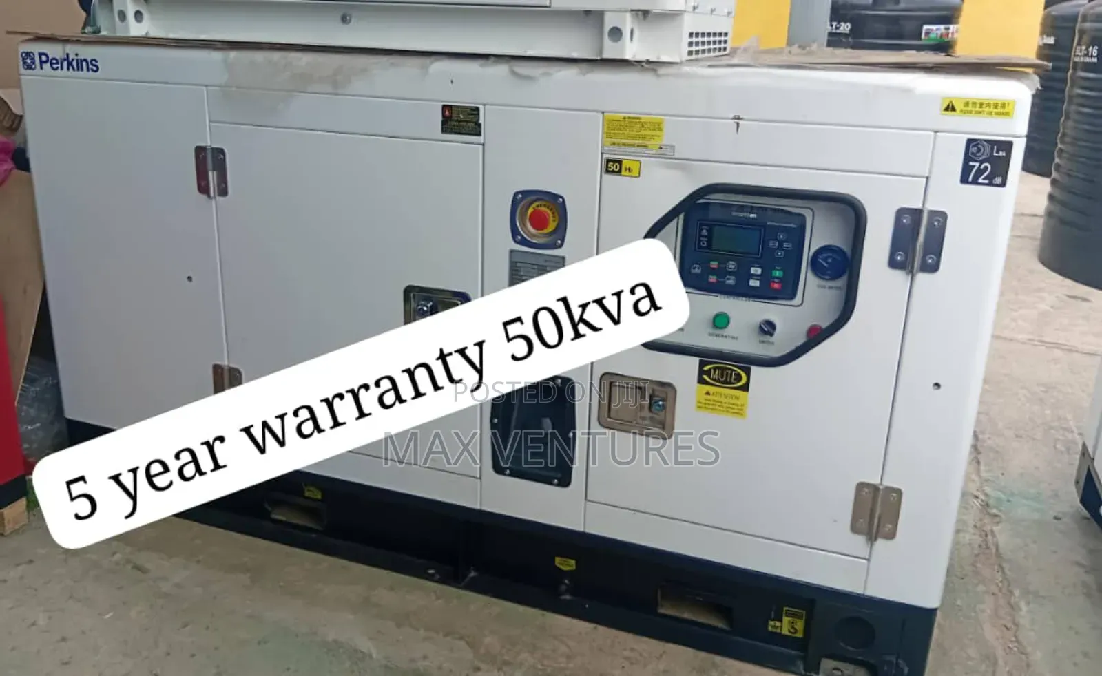 Cost Effective Diesel Generator 50kva Made by Perkins Uk