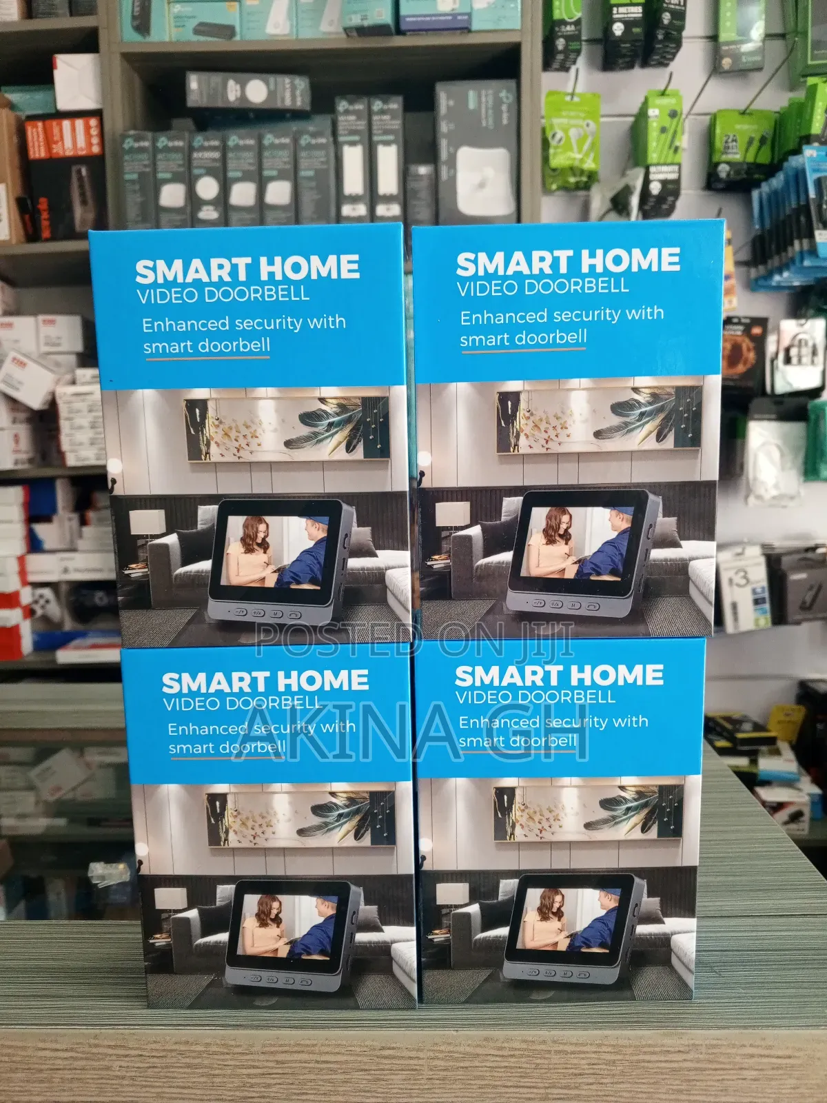 Smart Home Wireless Video Doorbell Intercom