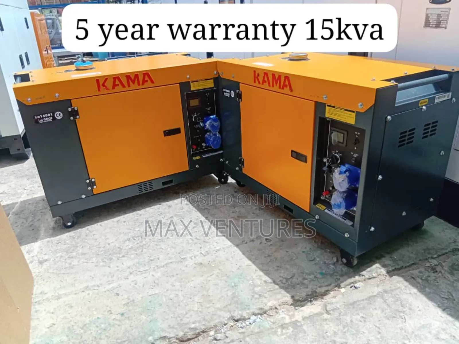 Eco-Friendly Diesel Kama Generator 15kva 13000watts Gen