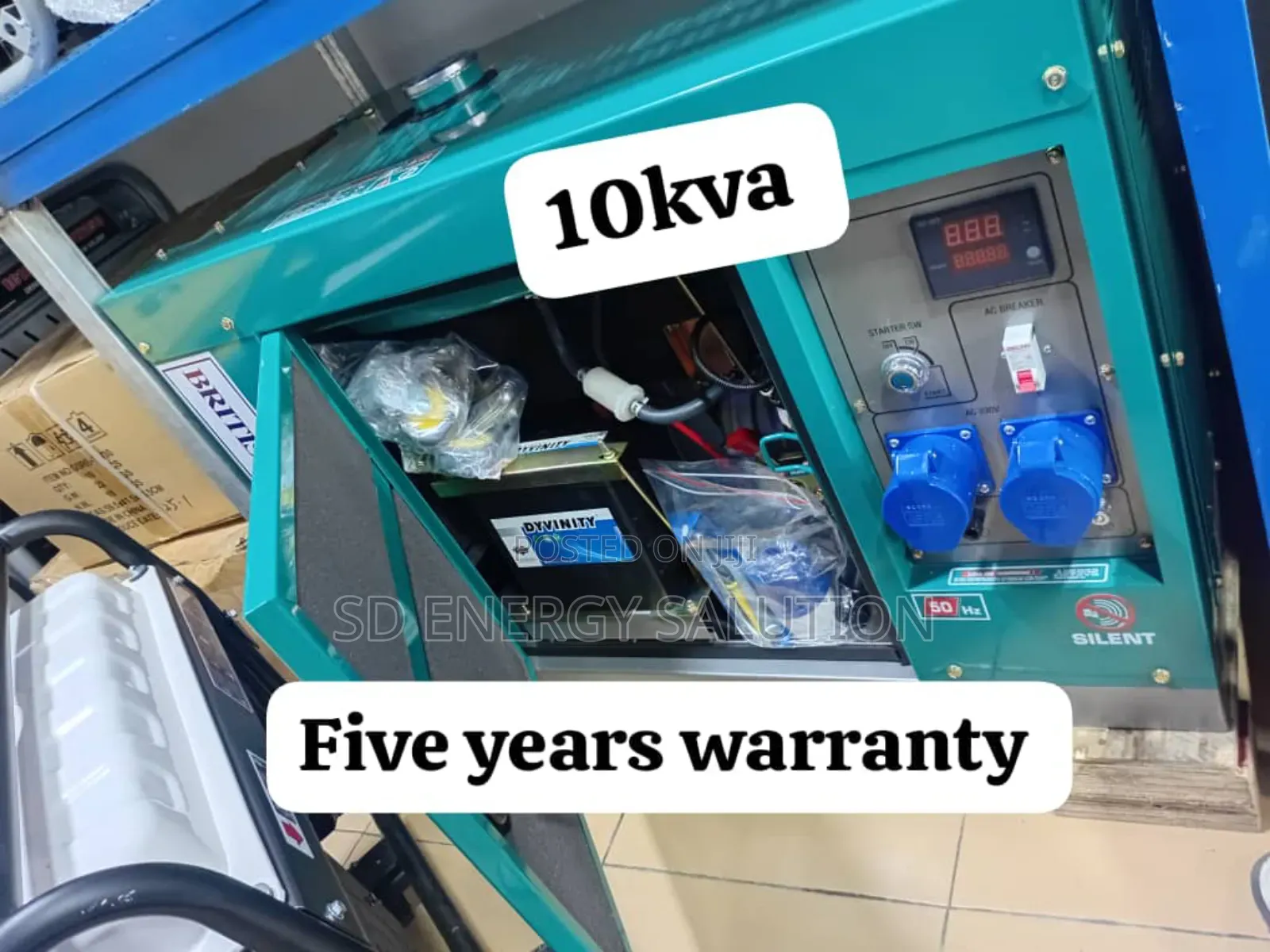 Portable Power 15kva 16500watt Diesel Perkins Generator