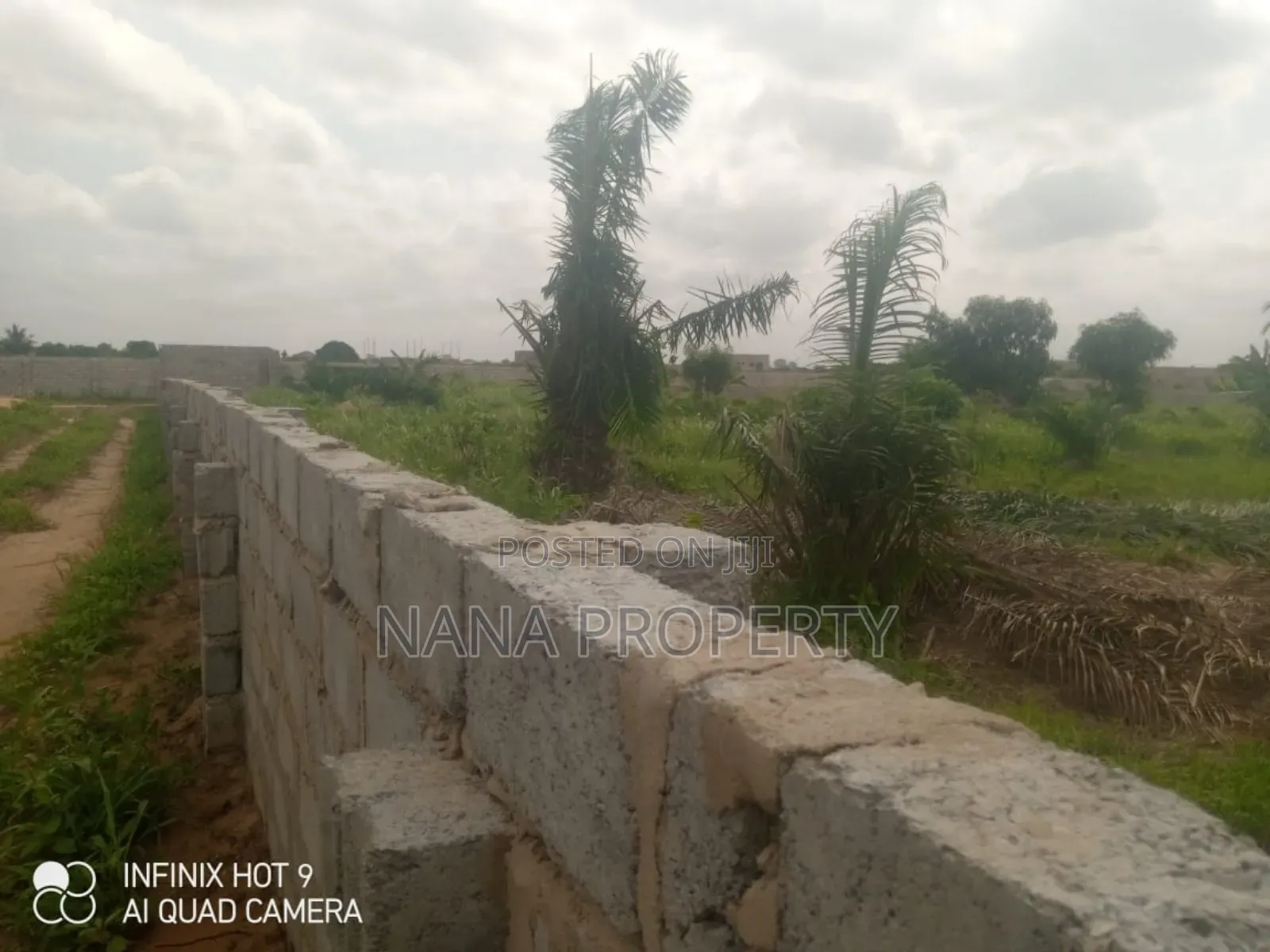 Five Plots of Land for Sale Located at Oyibi