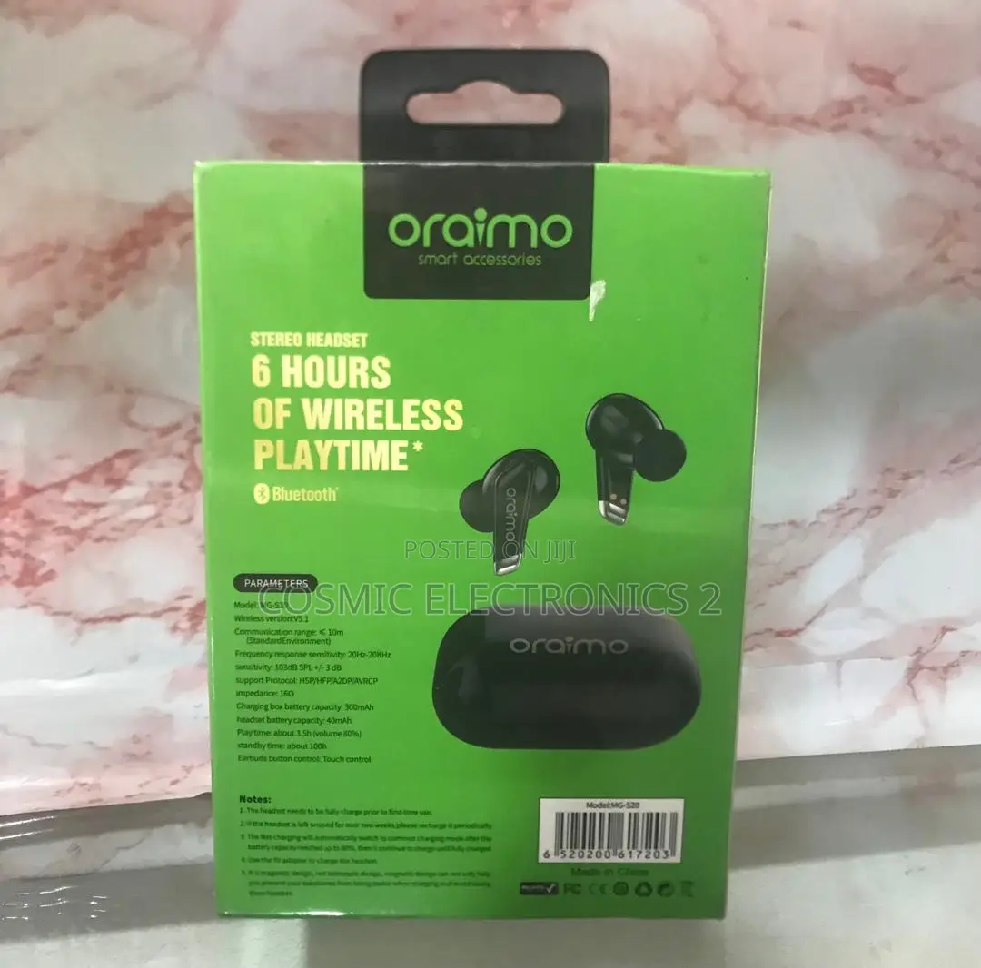 Oraimo Wireless Earbuds