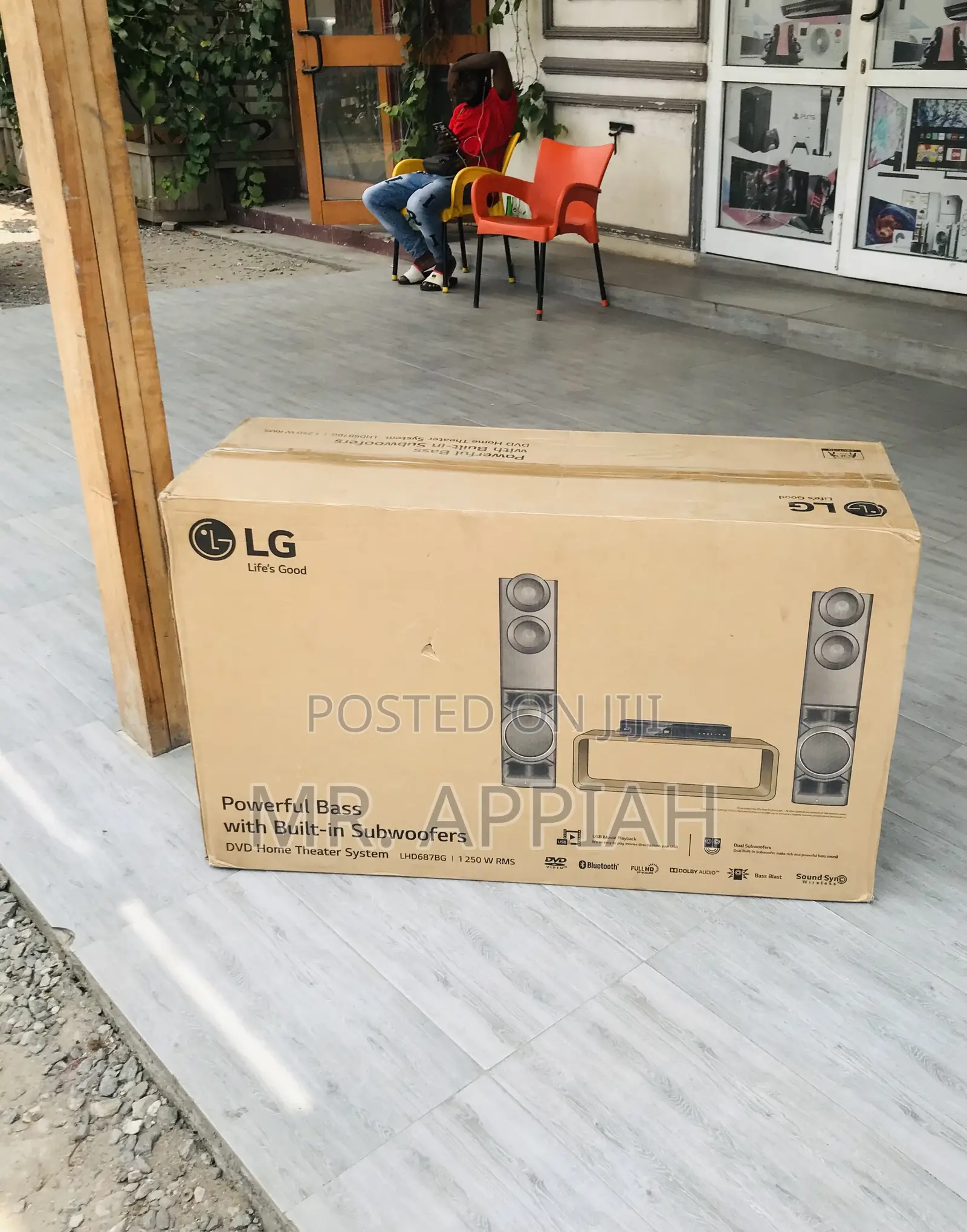 Well Built Lg Lhd687bg 4.1ch Wireless Home Theater System