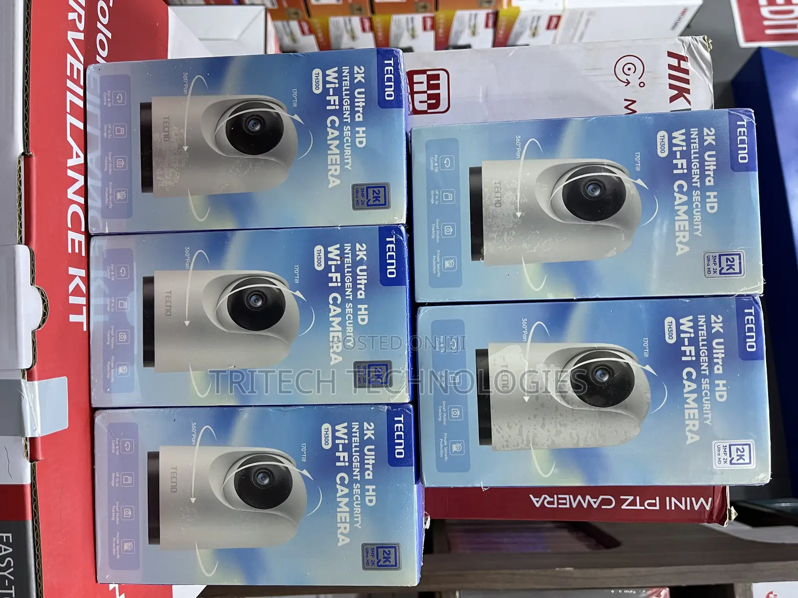 Tecno Th300 Ultra Hd Intelligent Security Wi-Fi Camera.