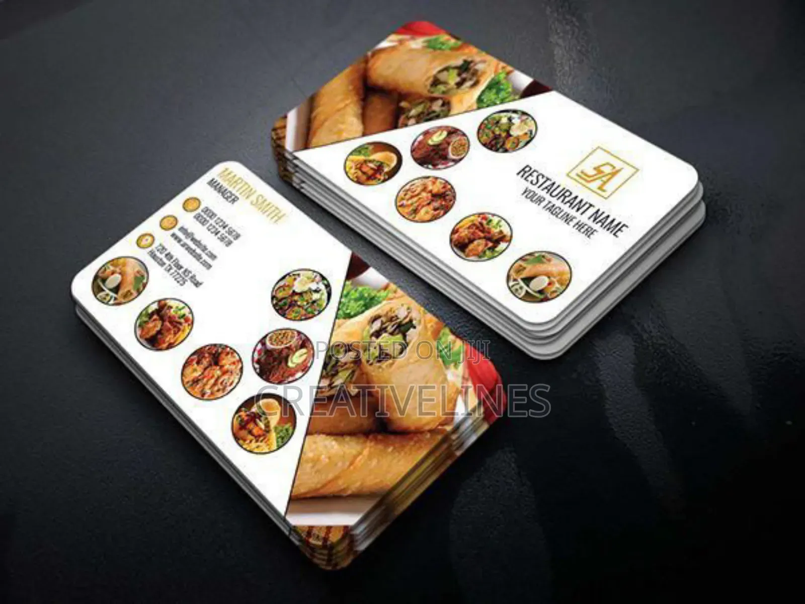 Restaurant Business Cards