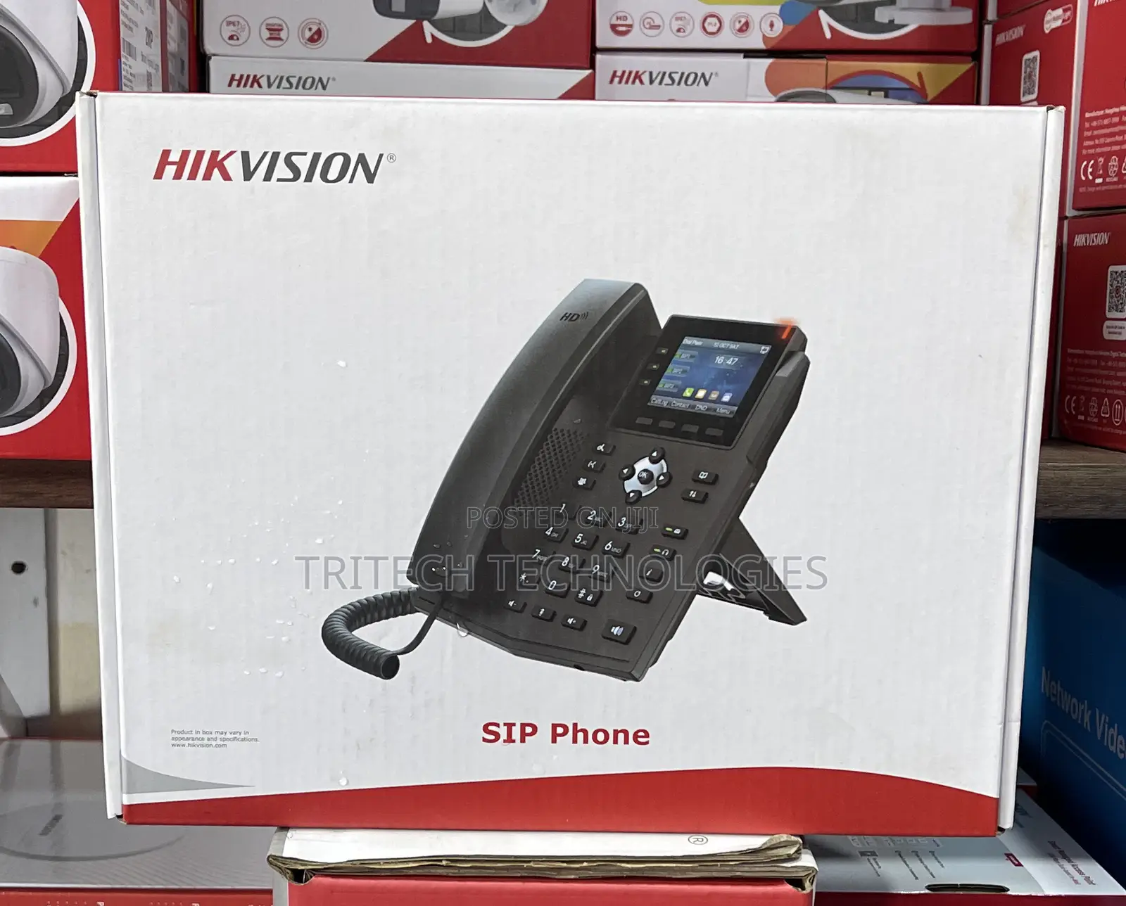 Hikvision Sip Telephone With Led Screen Ds-Kp800-He1