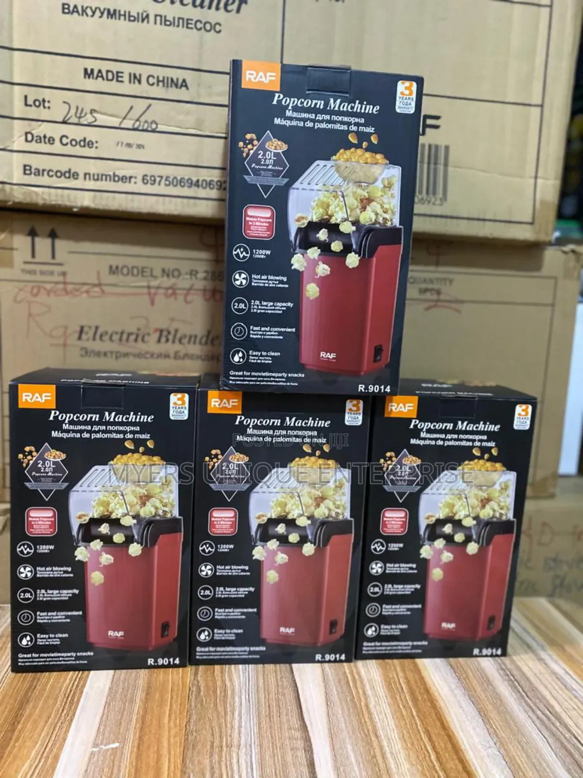 Highly Efficient Popcorn Machine