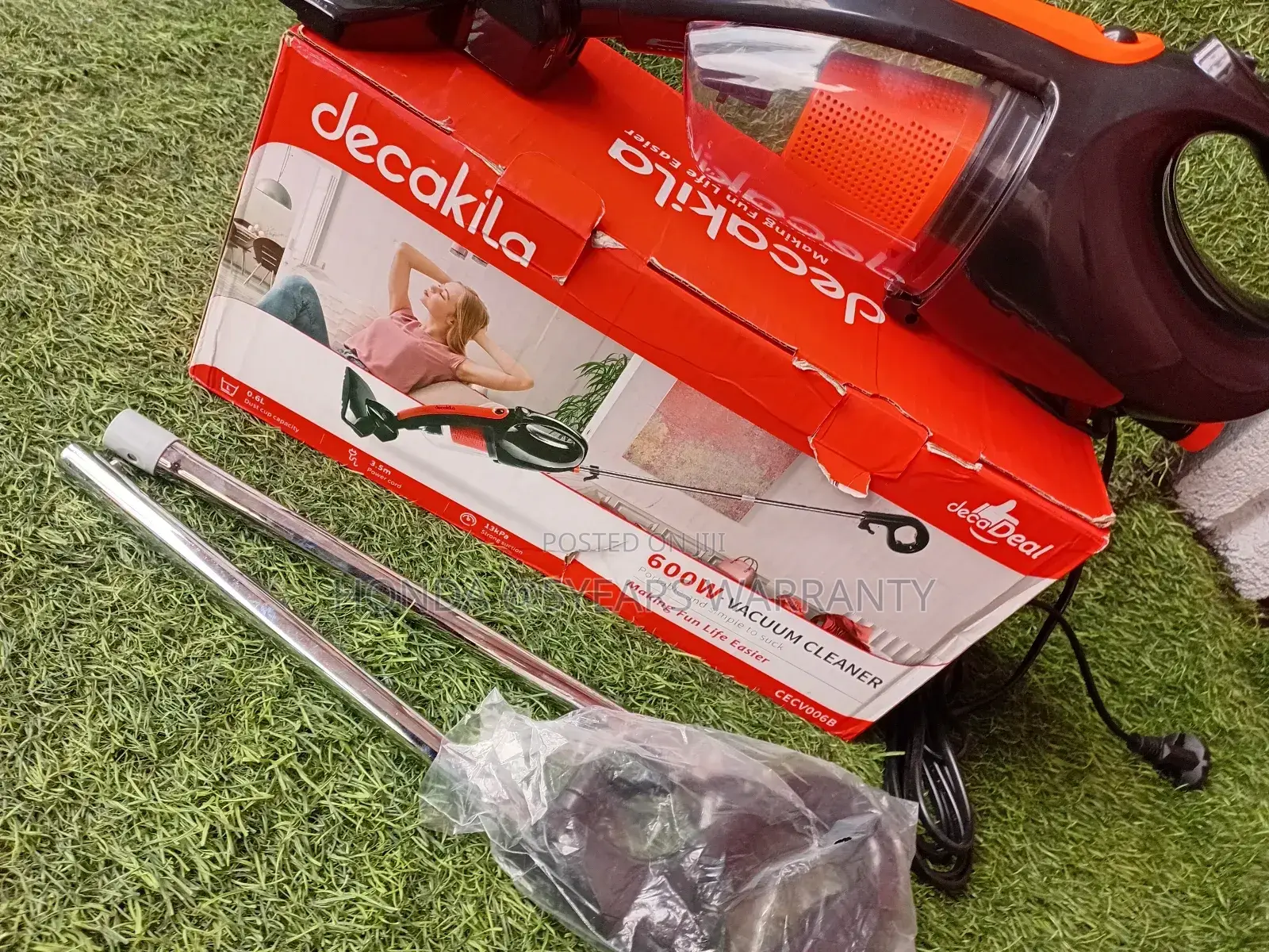 Easy Decakila 2-in-1 Portable Vacuum Cleaner