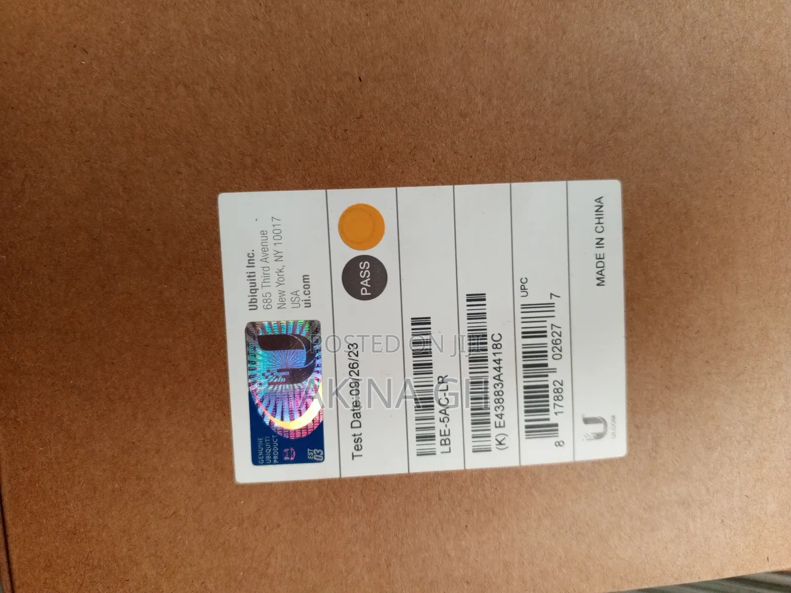 Ubiquiti Airmax Litebeam 5ac Long-Range
Lbe-5ac-Lr