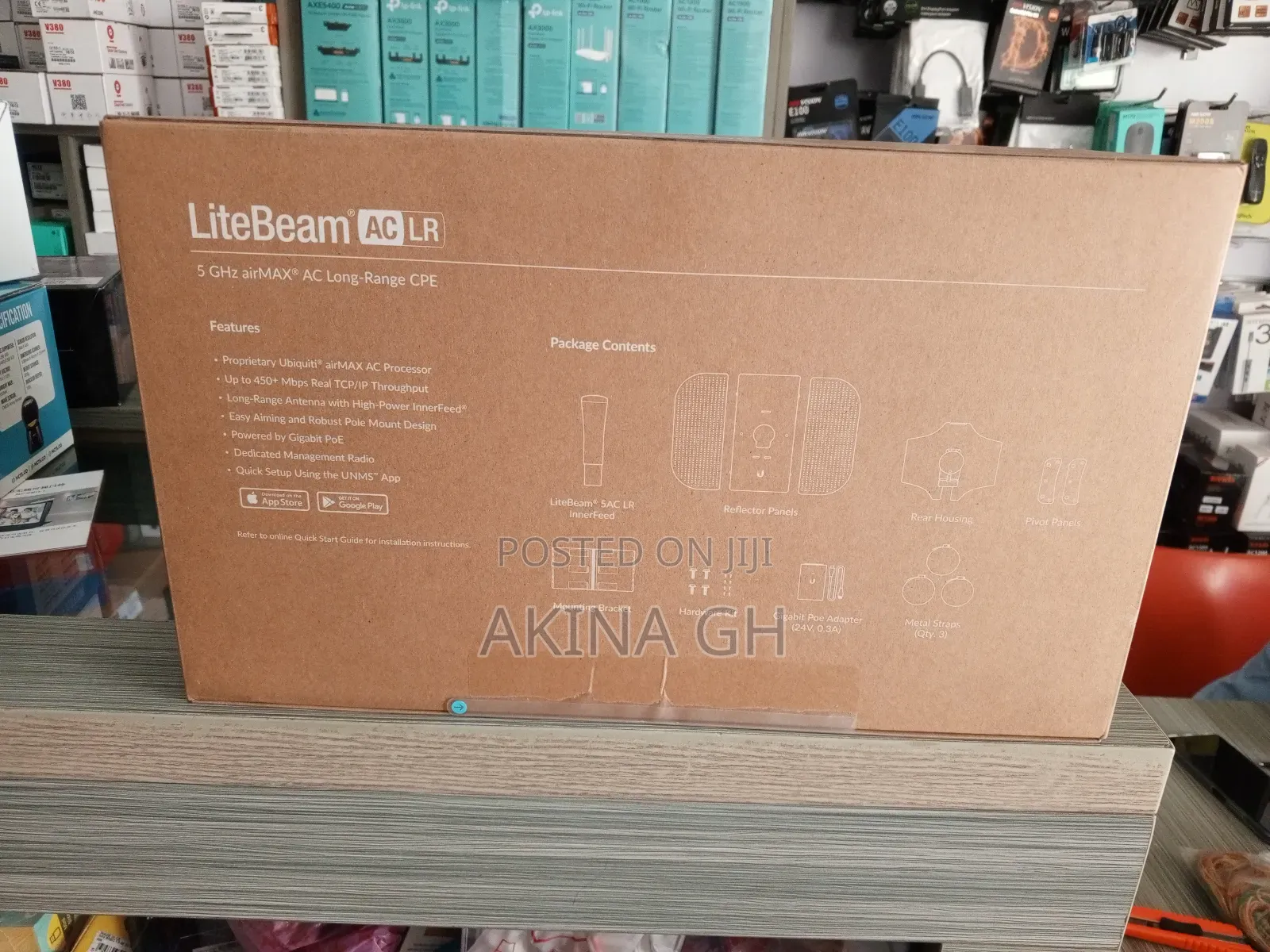 Ubiquiti Airmax Litebeam 5ac Long-Range
Lbe-5ac-Lr