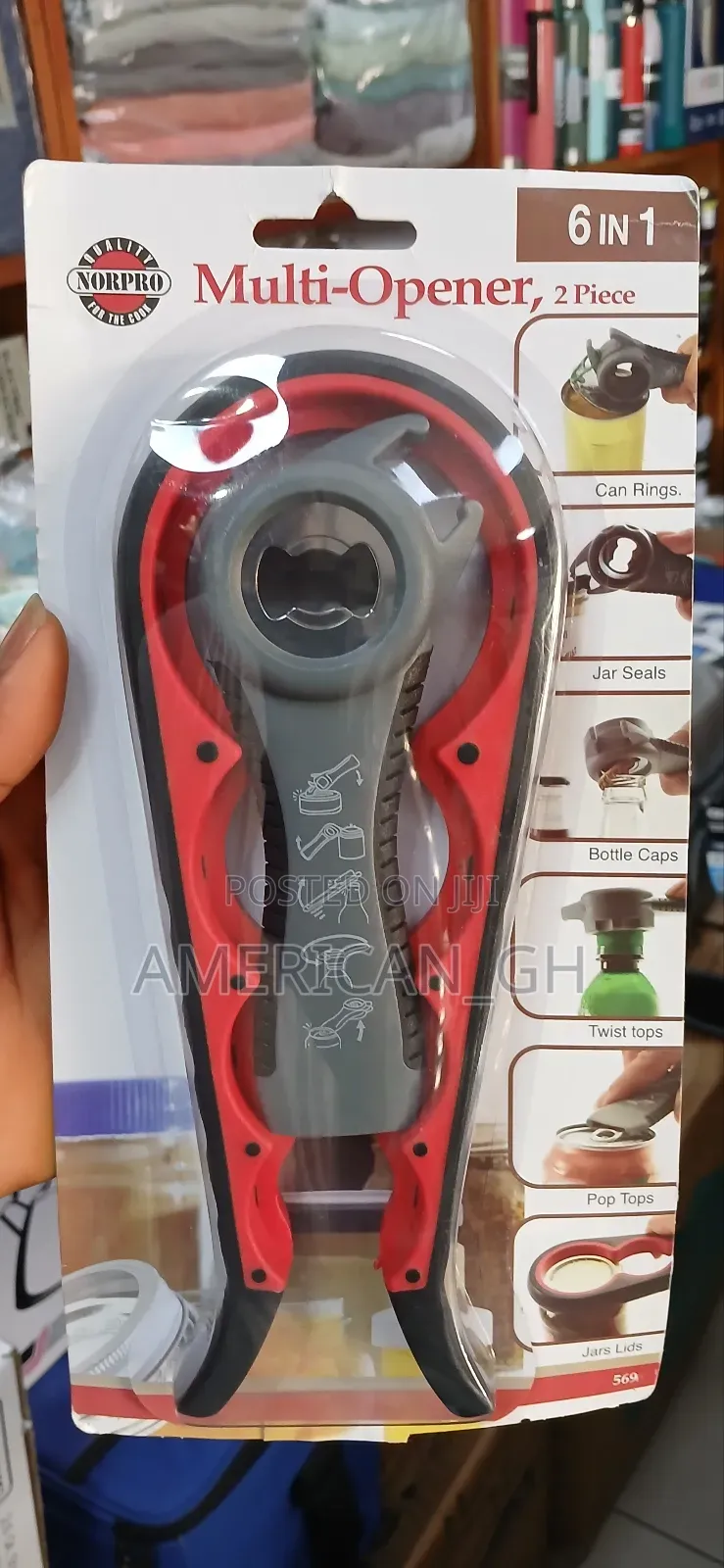 6 in 1 Multi Opener, 2 Pieces