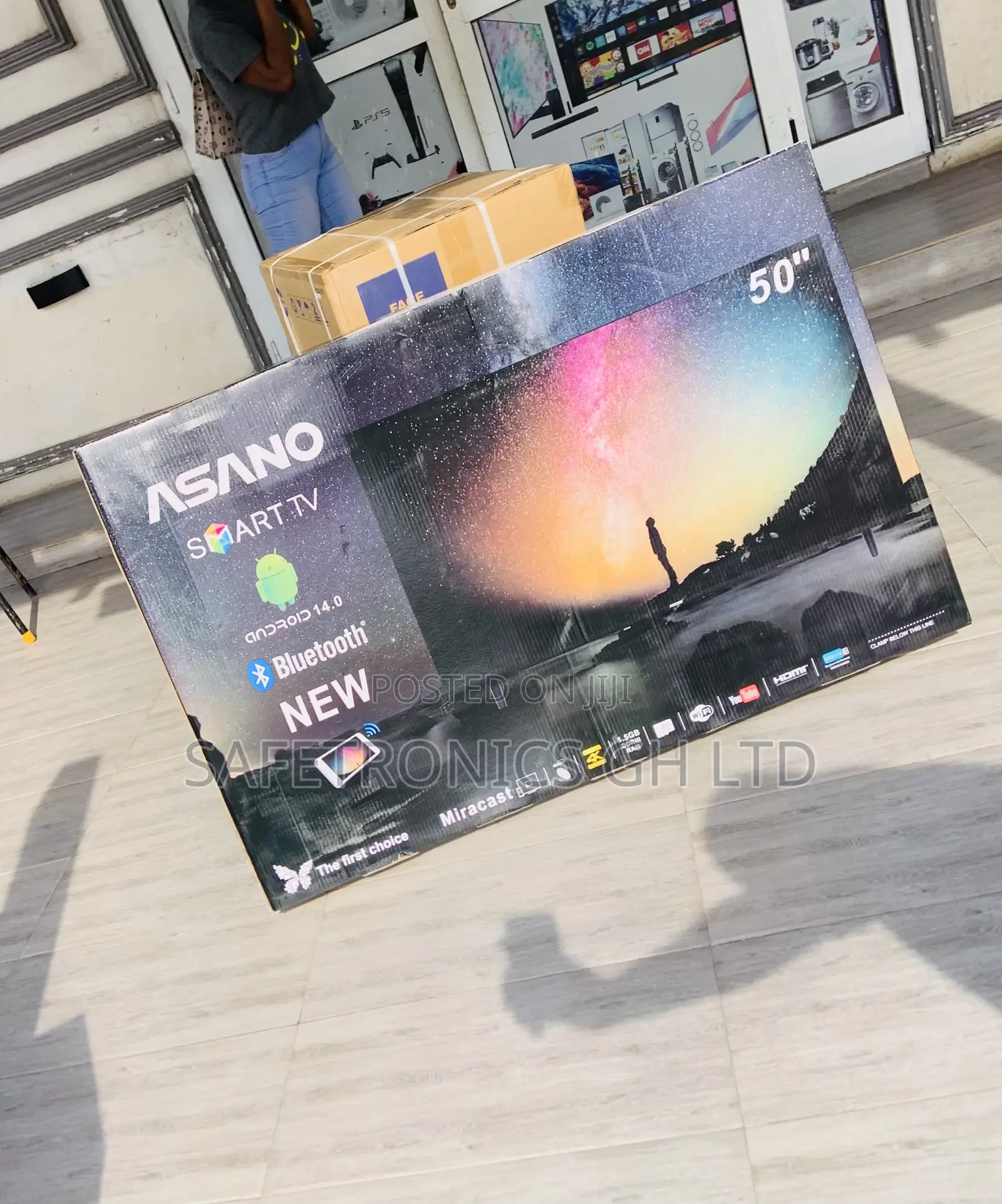 Original Best Asano 50 Inch Led Smartscreen Android Tv