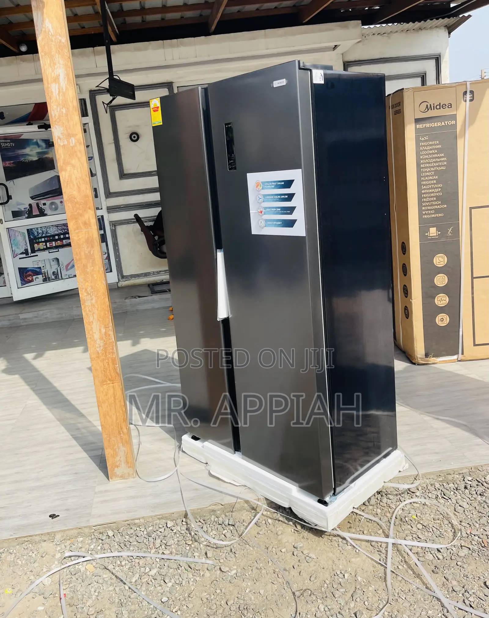 Buy Premium Nasco 2 Door Side by Side Electric Fridge.