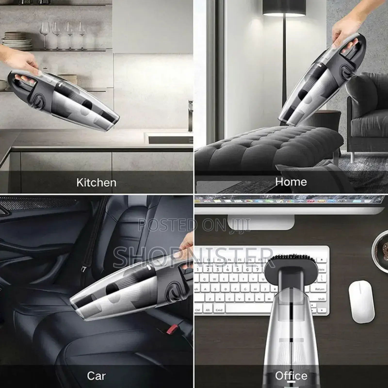 Portable High-Power Car Home Vacuum Cleaner