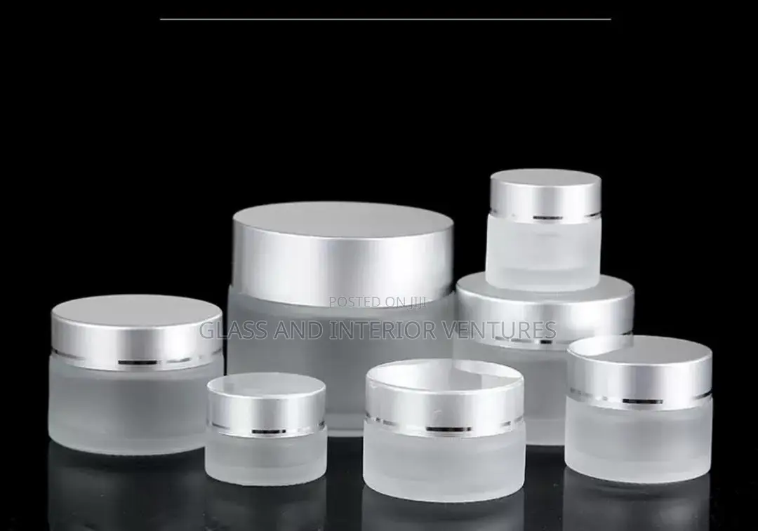 Cosmetic Glass Containers, Tins and Jars