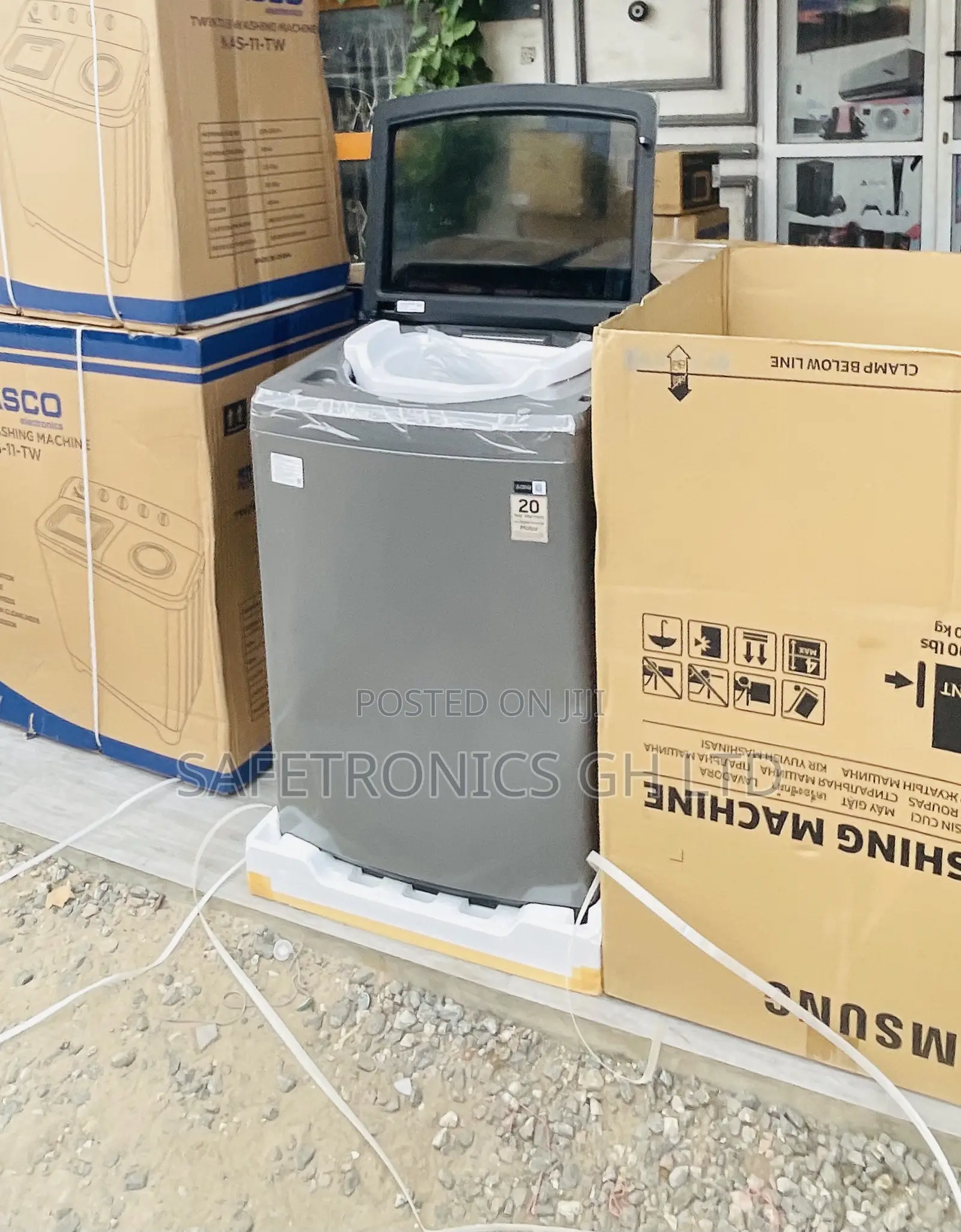 Quality Samsung Topload Fullauto 11kg Smart Dark Grey Washer