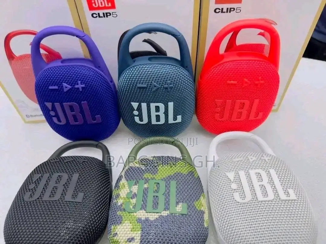 JBL Clip 5 Portable Waterproof Speaker