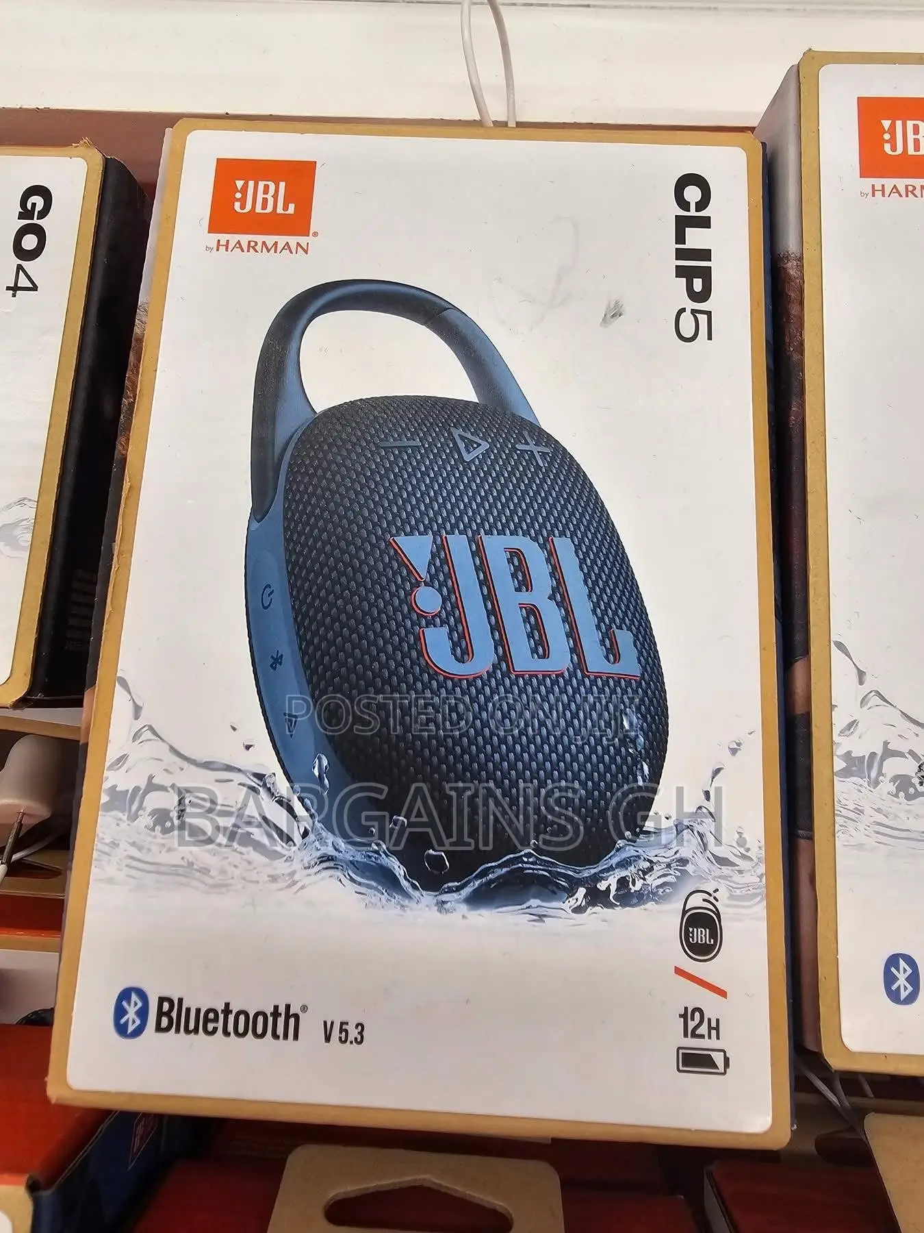 JBL Clip 5 Portable Waterproof Speaker