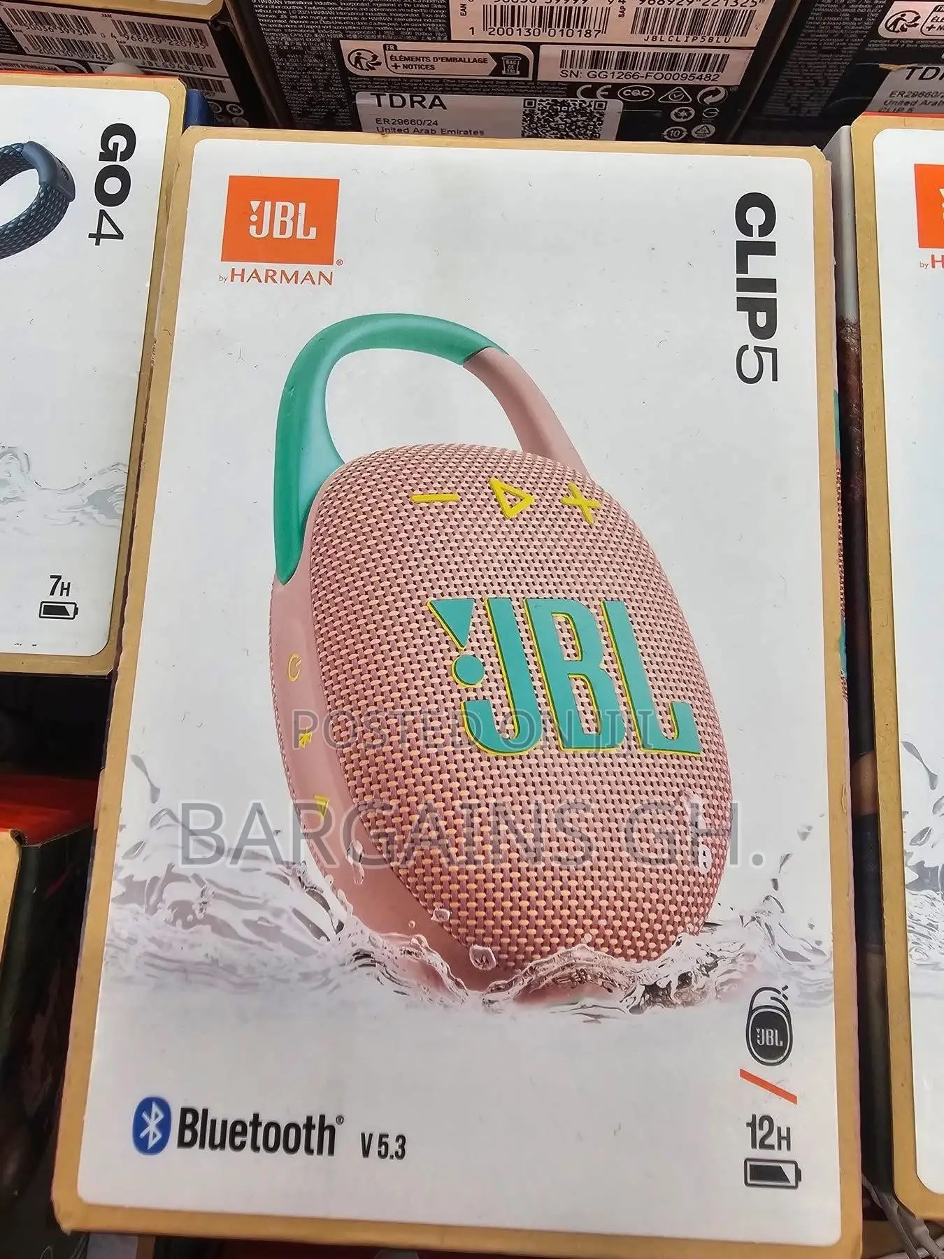 JBL Clip 5 Portable Waterproof Speaker