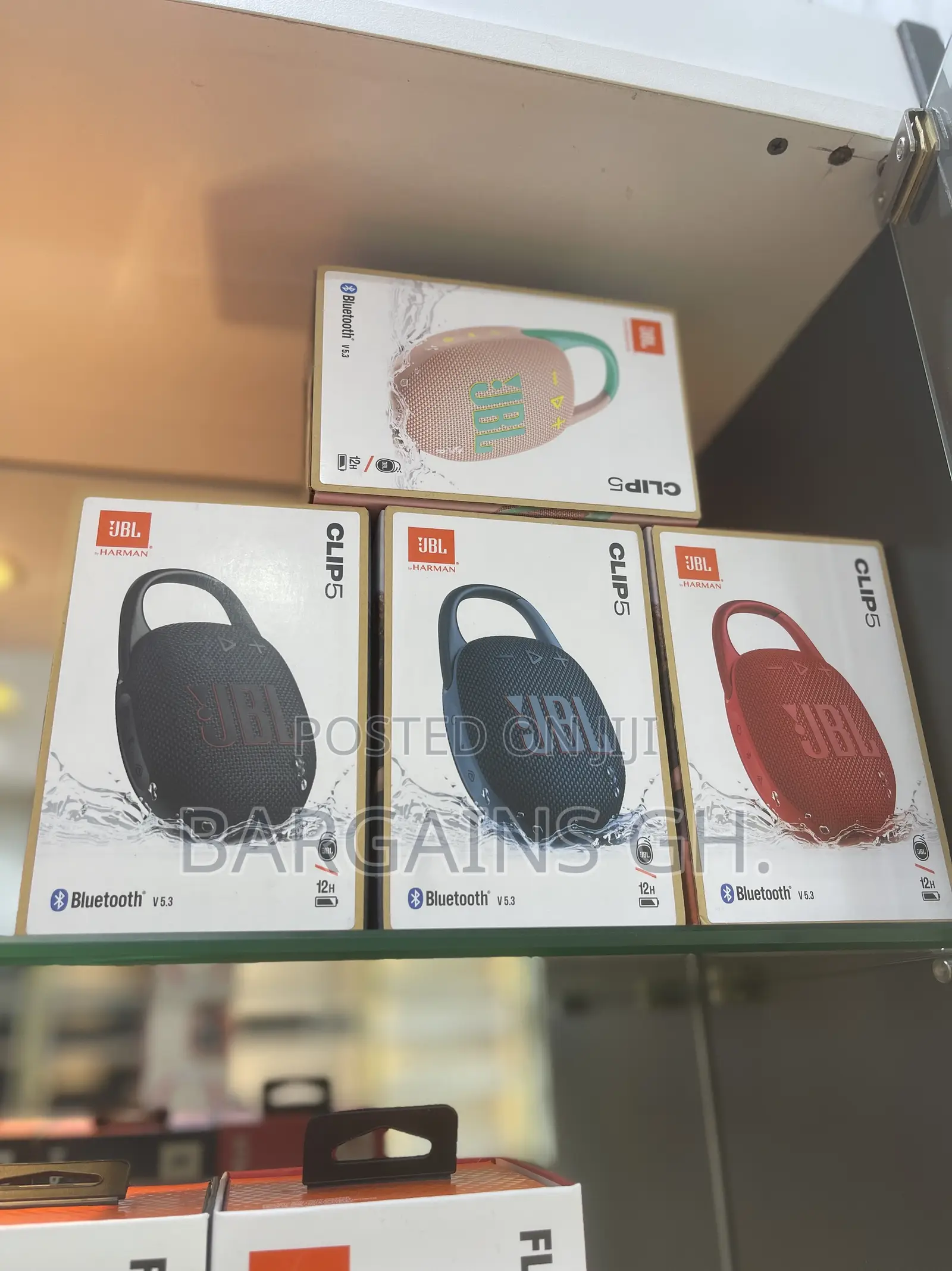 JBL Clip 5 Portable Waterproof Speaker
