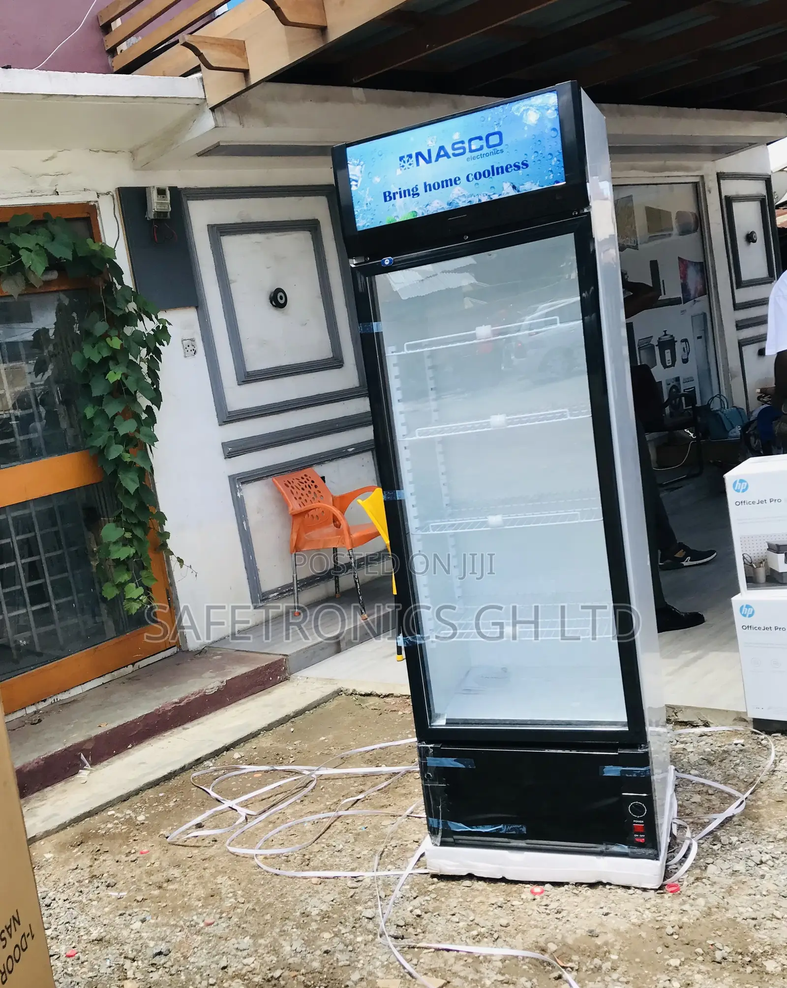Correct Nas-Fl400 Singledoor Display Glass Nasco Fridge