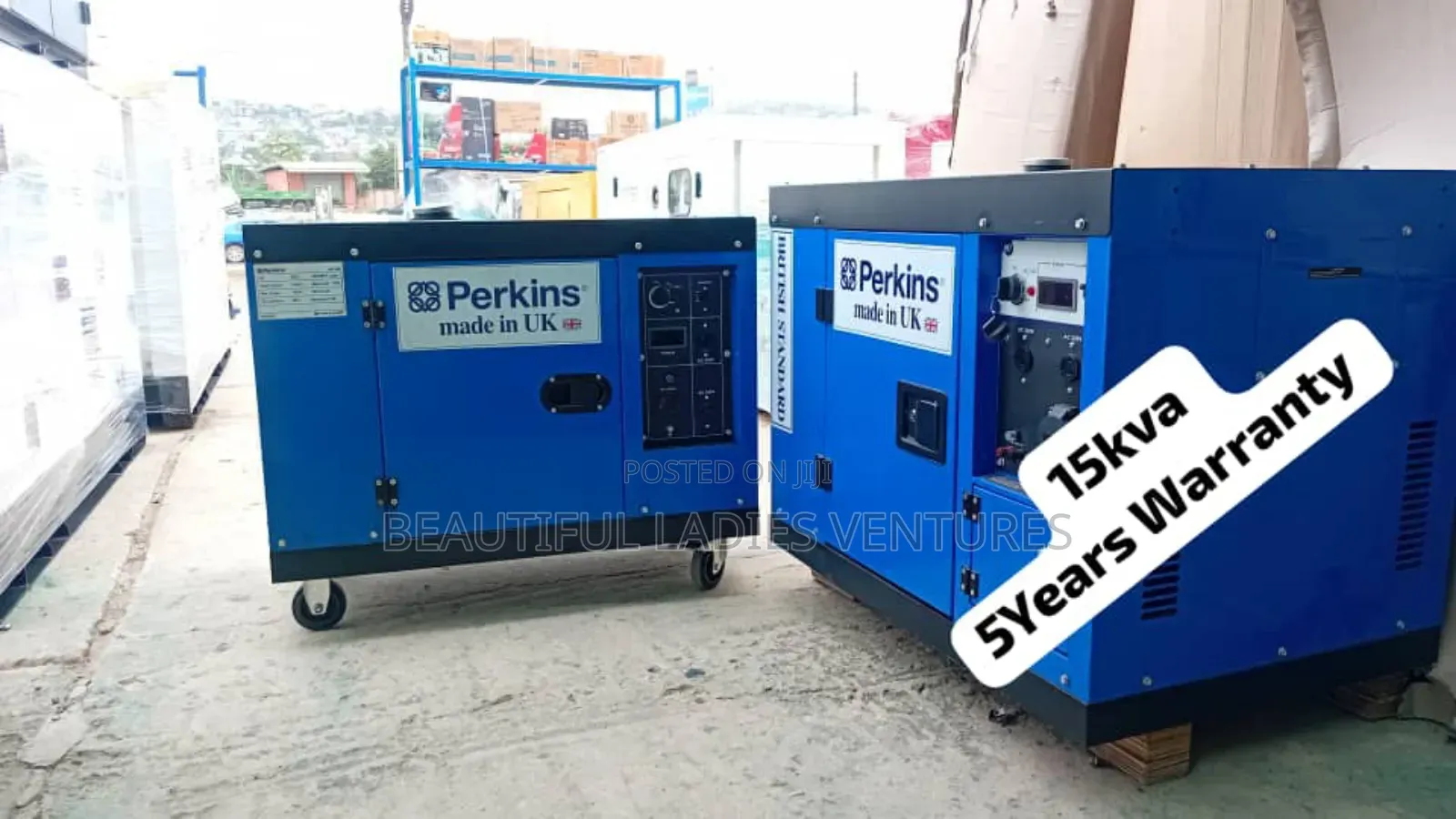 Diesel 15kva Perkins Fuel Efficient Generator