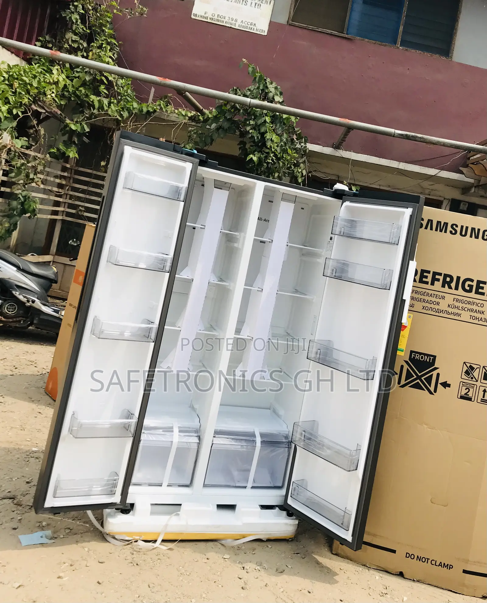Authentic Dark Grey Fast Doubledoor 583l Samsung Fridge