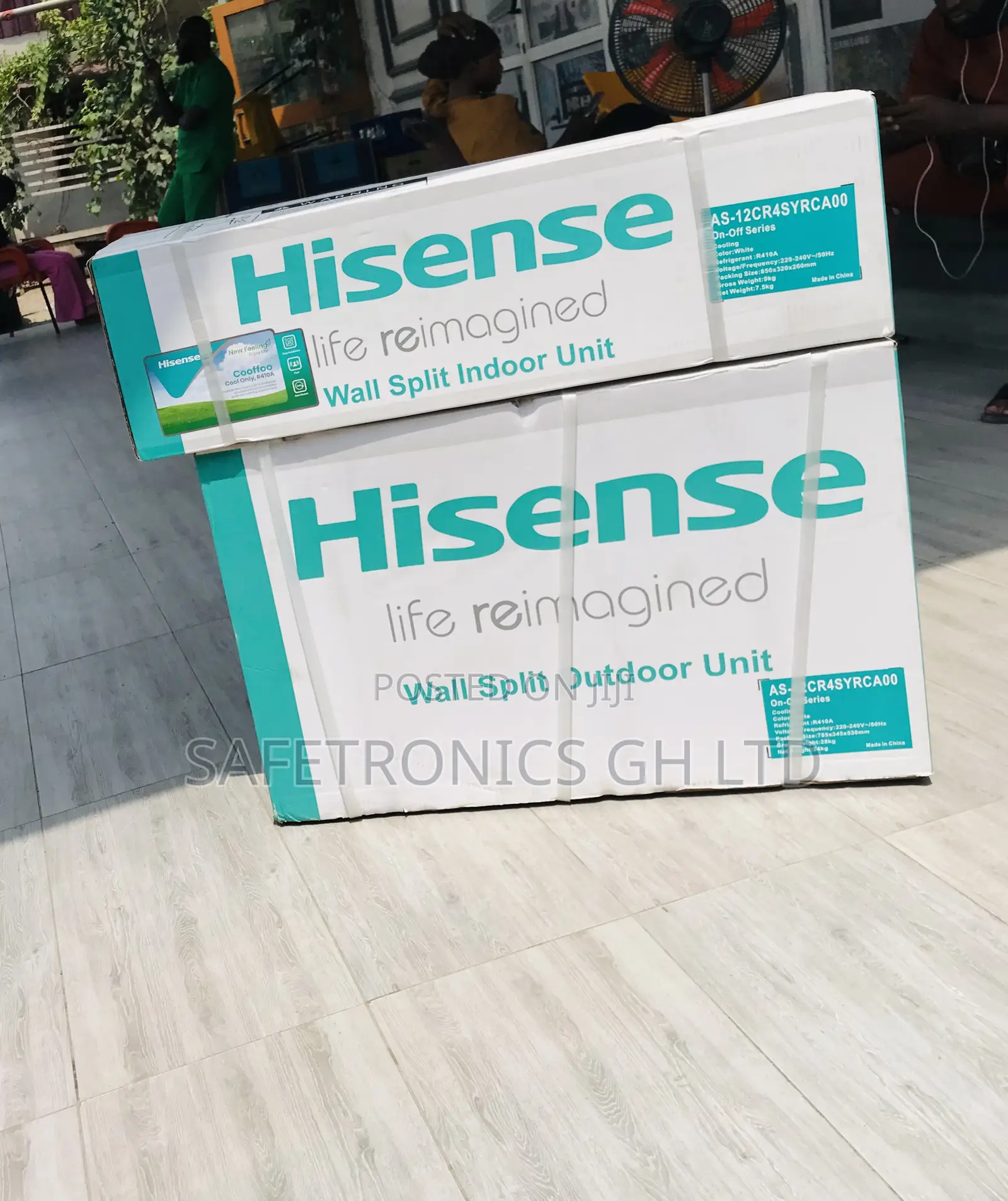 Buy Super Fast R410a Hisense White Split Gas Ac