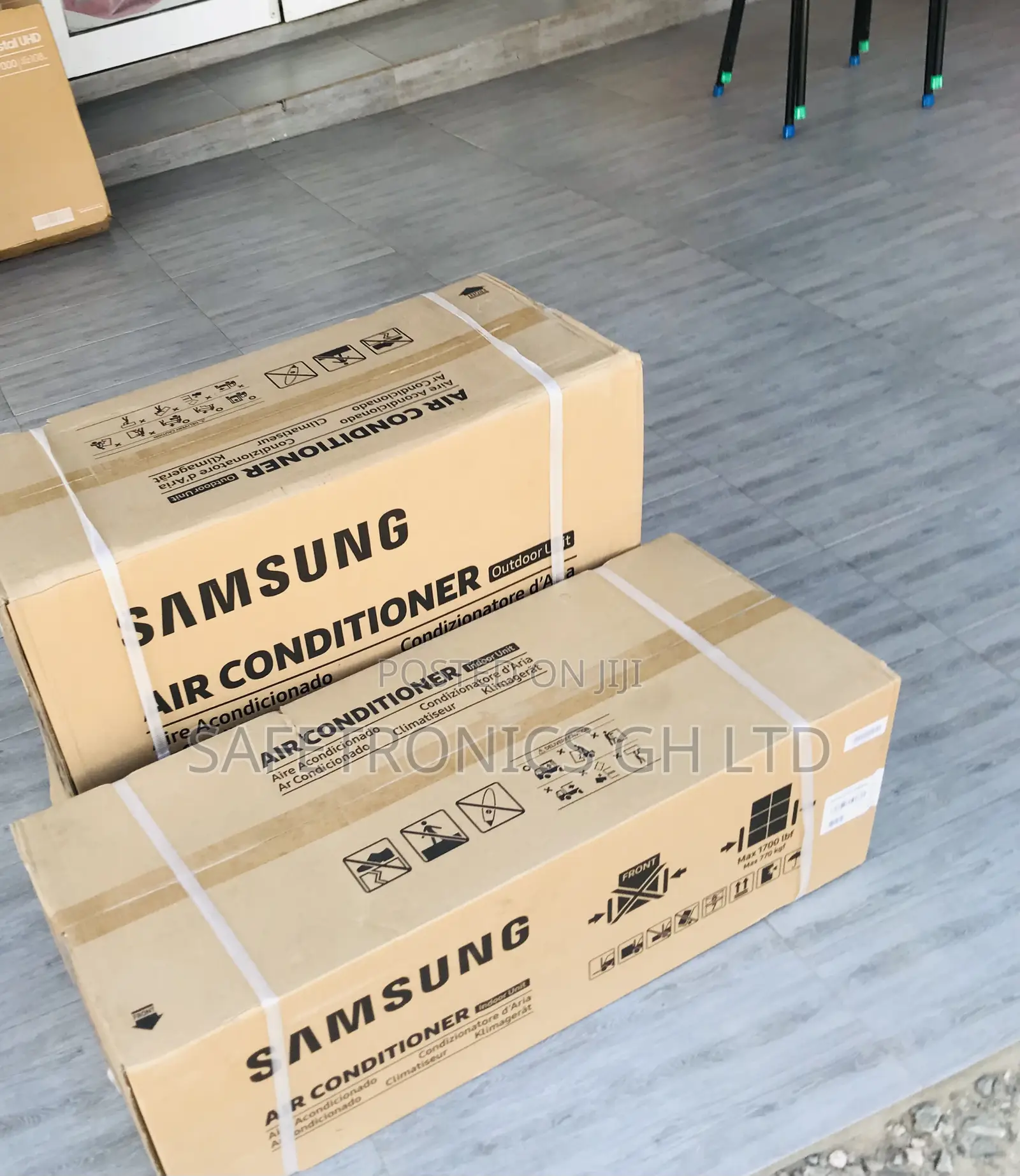 Adjustable 1.5 Horsepower Samsung Split R410a White Ac