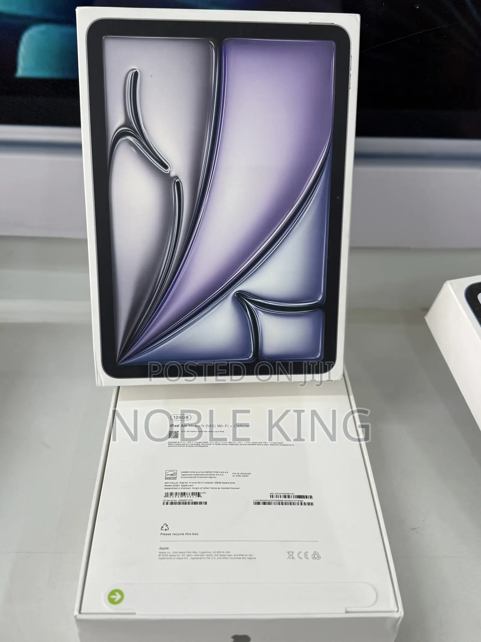 New Apple iPad Air 11 (2024) 128 GB Gray