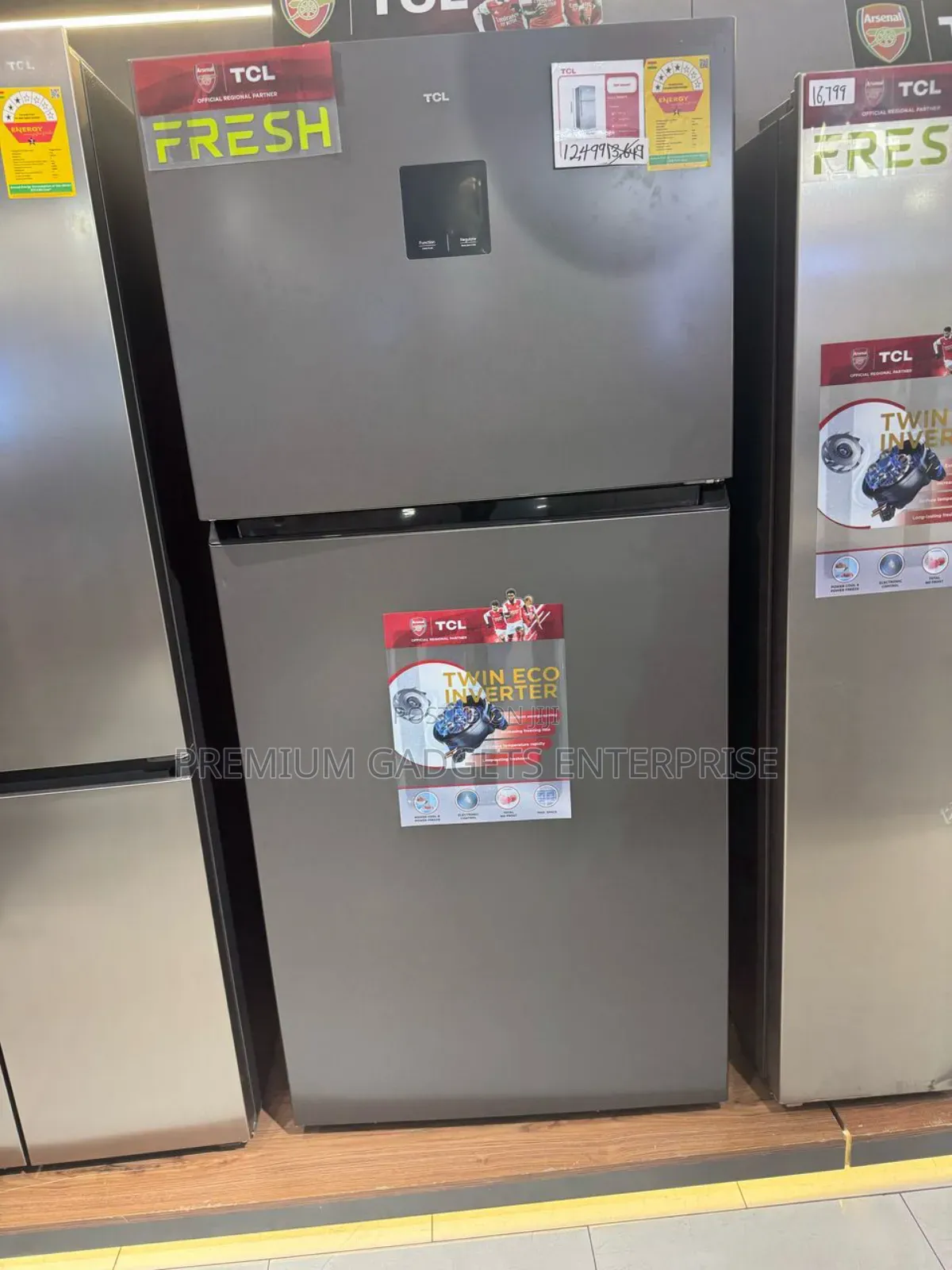 Twin Eco Inverter TCL 605ltrs No Frost Refrigerator P605tm