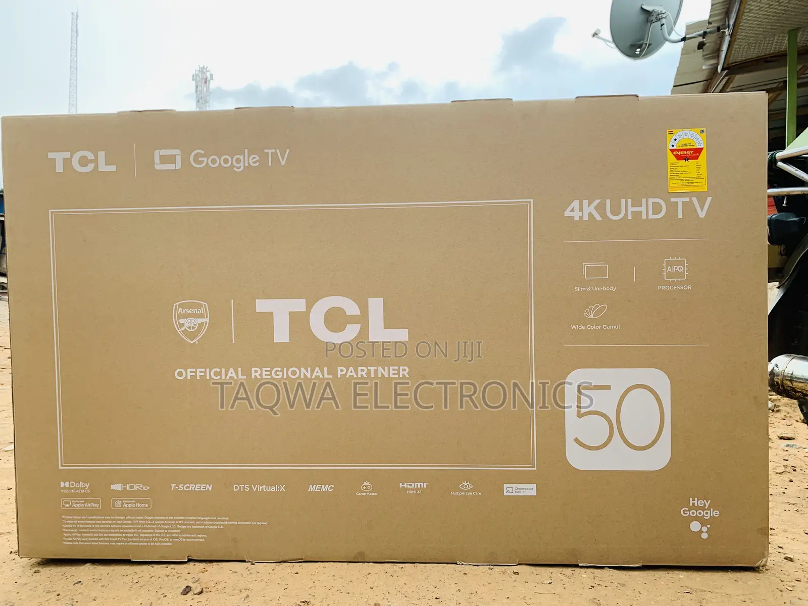 Modernized P755 TCL 50 Inches Tv