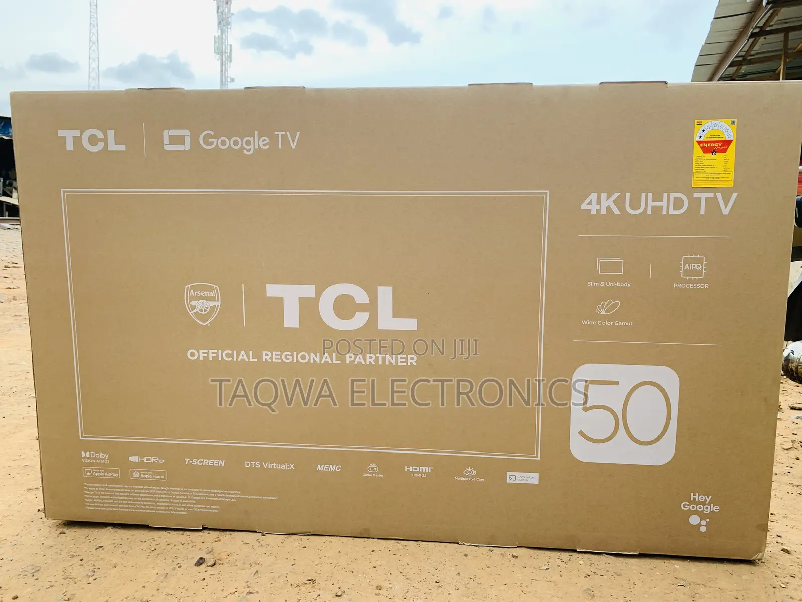 TCL 50” Eye Care Smart Tv P755