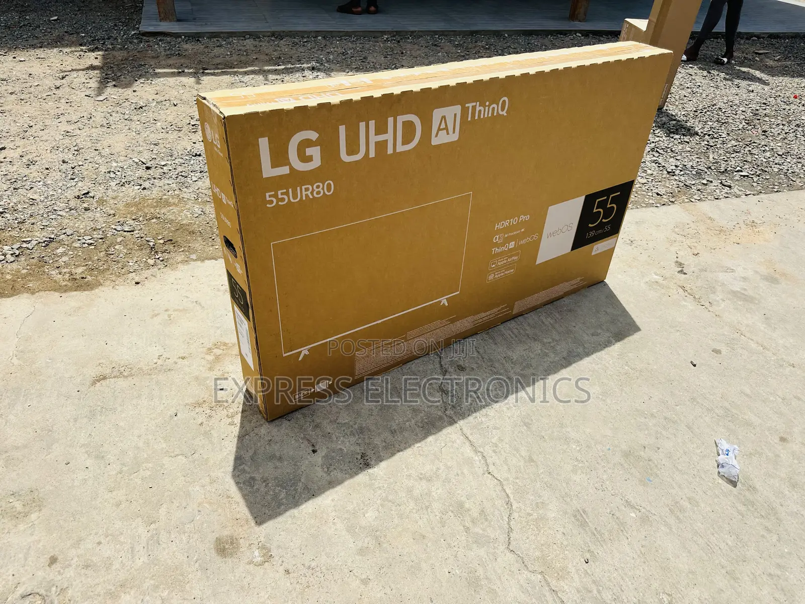 Slim Sleek Uhd Smart Lg Television 55”Ur78