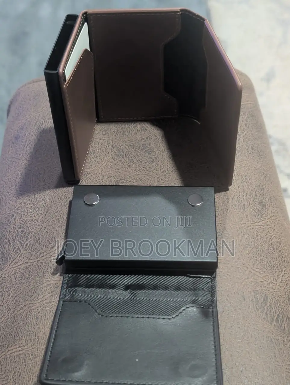Anti Theft Rfid Credit Card Holder Smart Minimalist Wallet