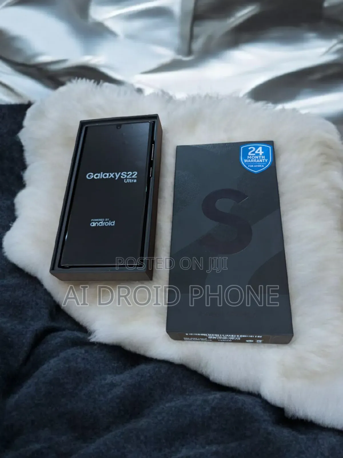 New Samsung Galaxy S22 Ultra 5G 128 GB Silver