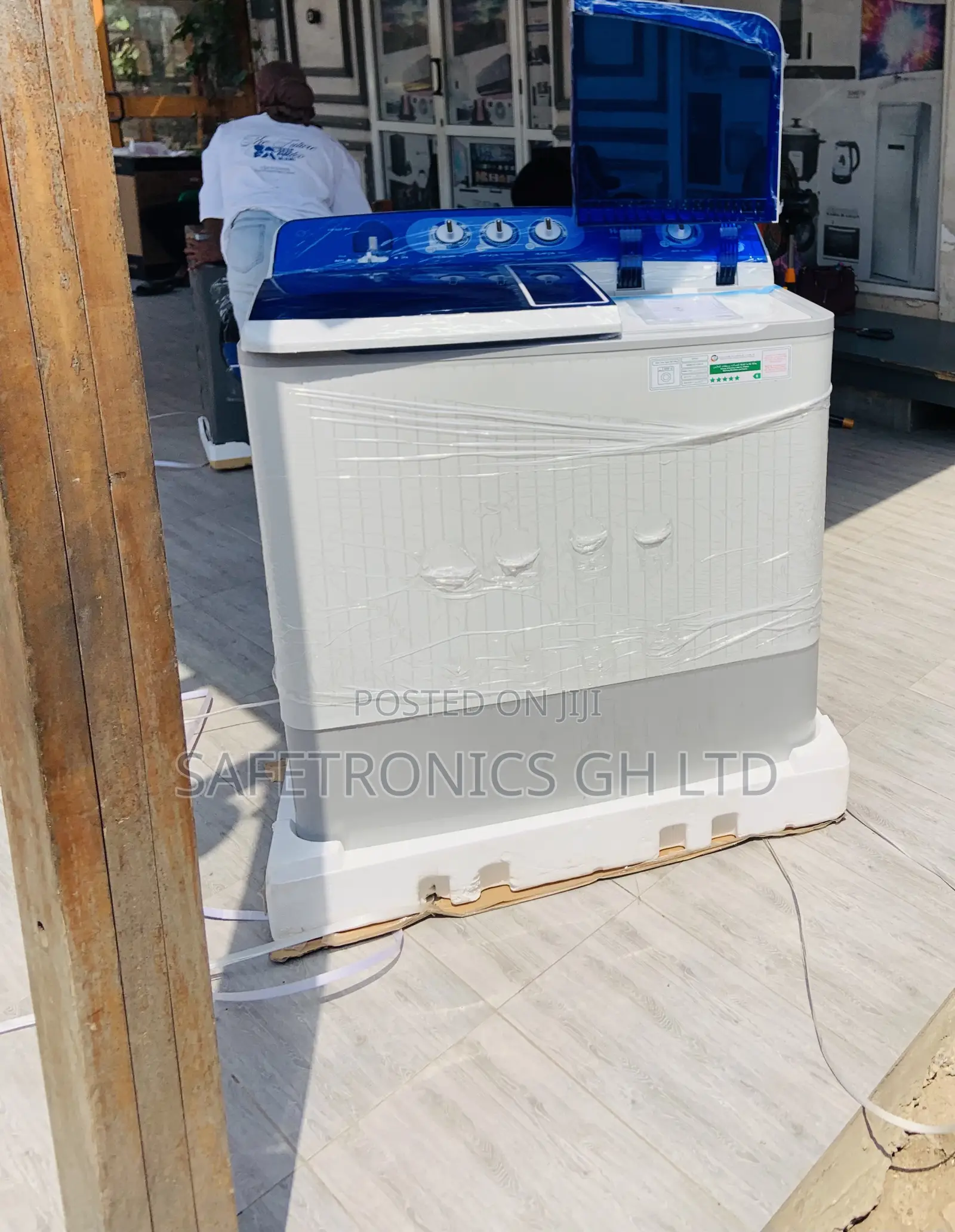 Shop Elegant Haier 18kg Topload Semiauto Twintub Washer