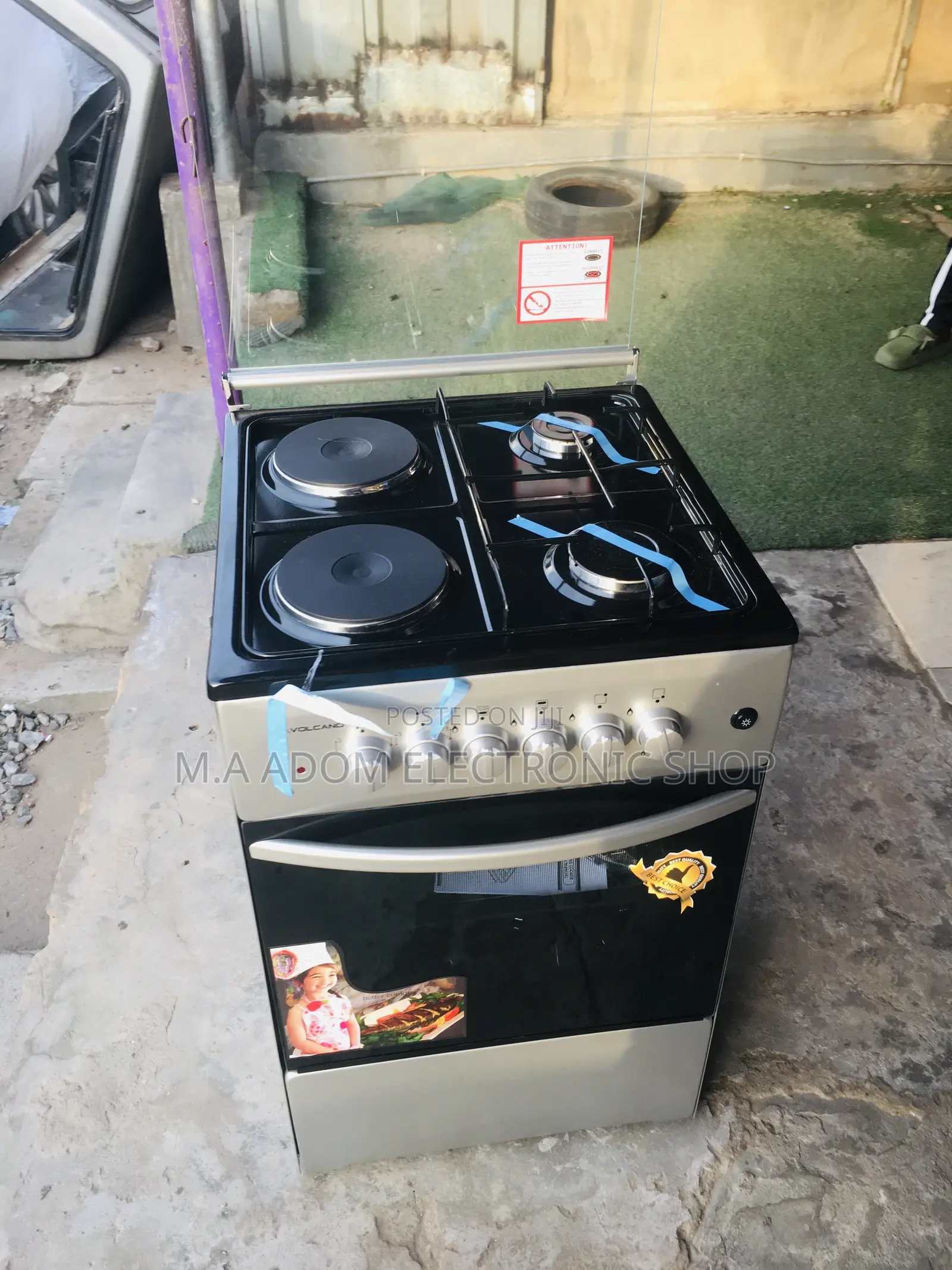 Volcano 2+2 Kitchen Burner
