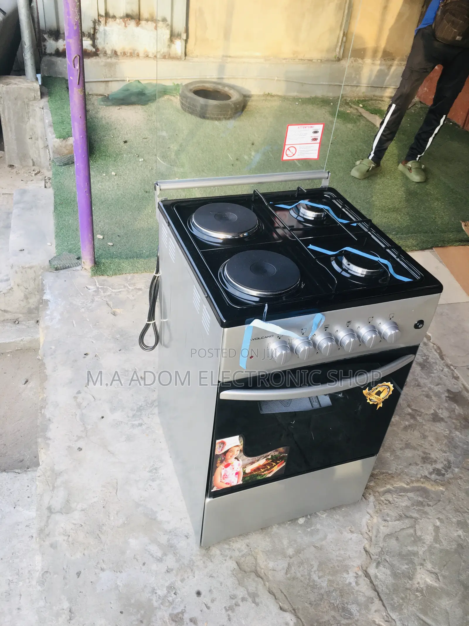 50x50 2+2 Gas Cooker