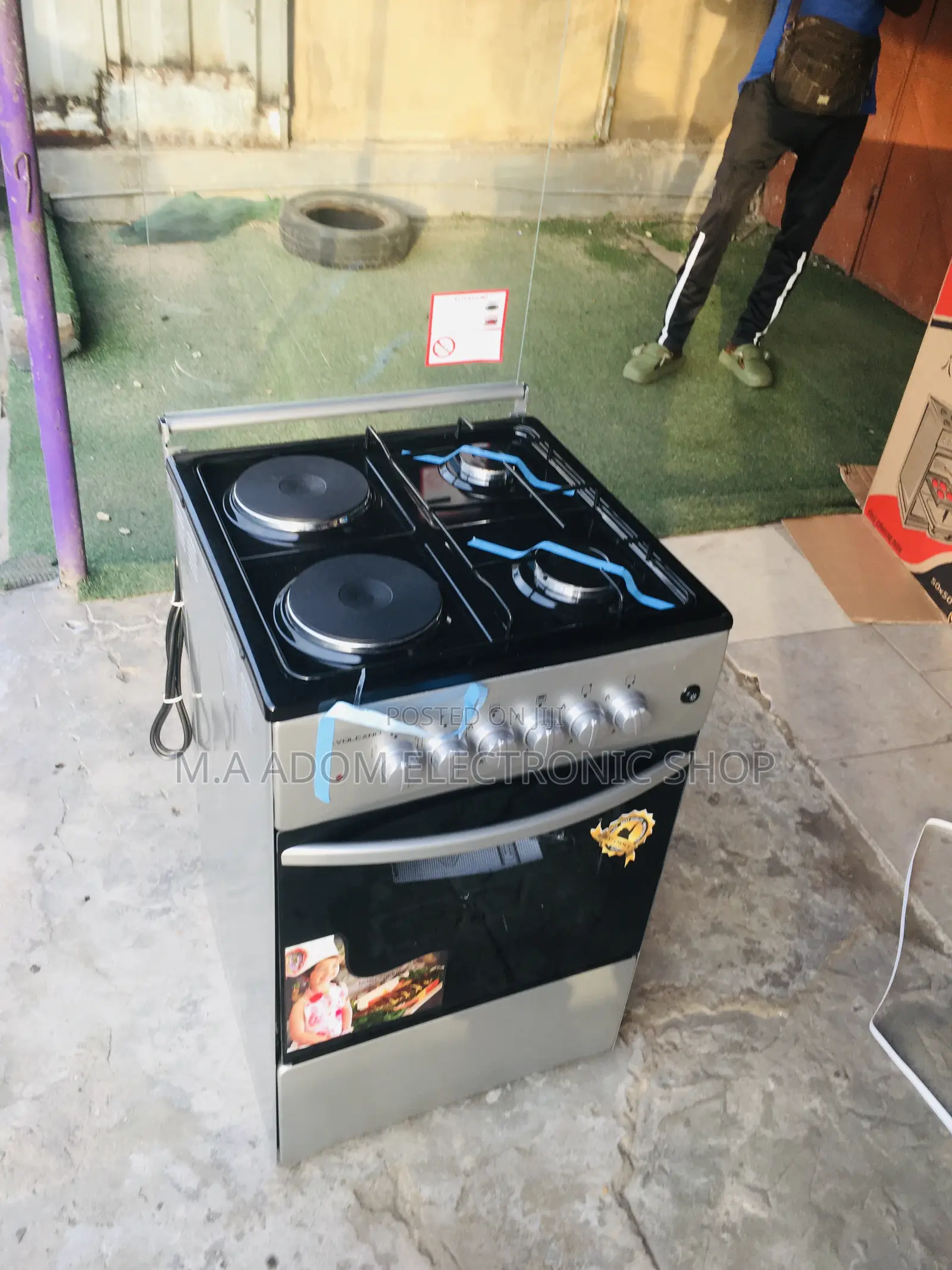 Kitchen 50x50 Gas Electric Cooker