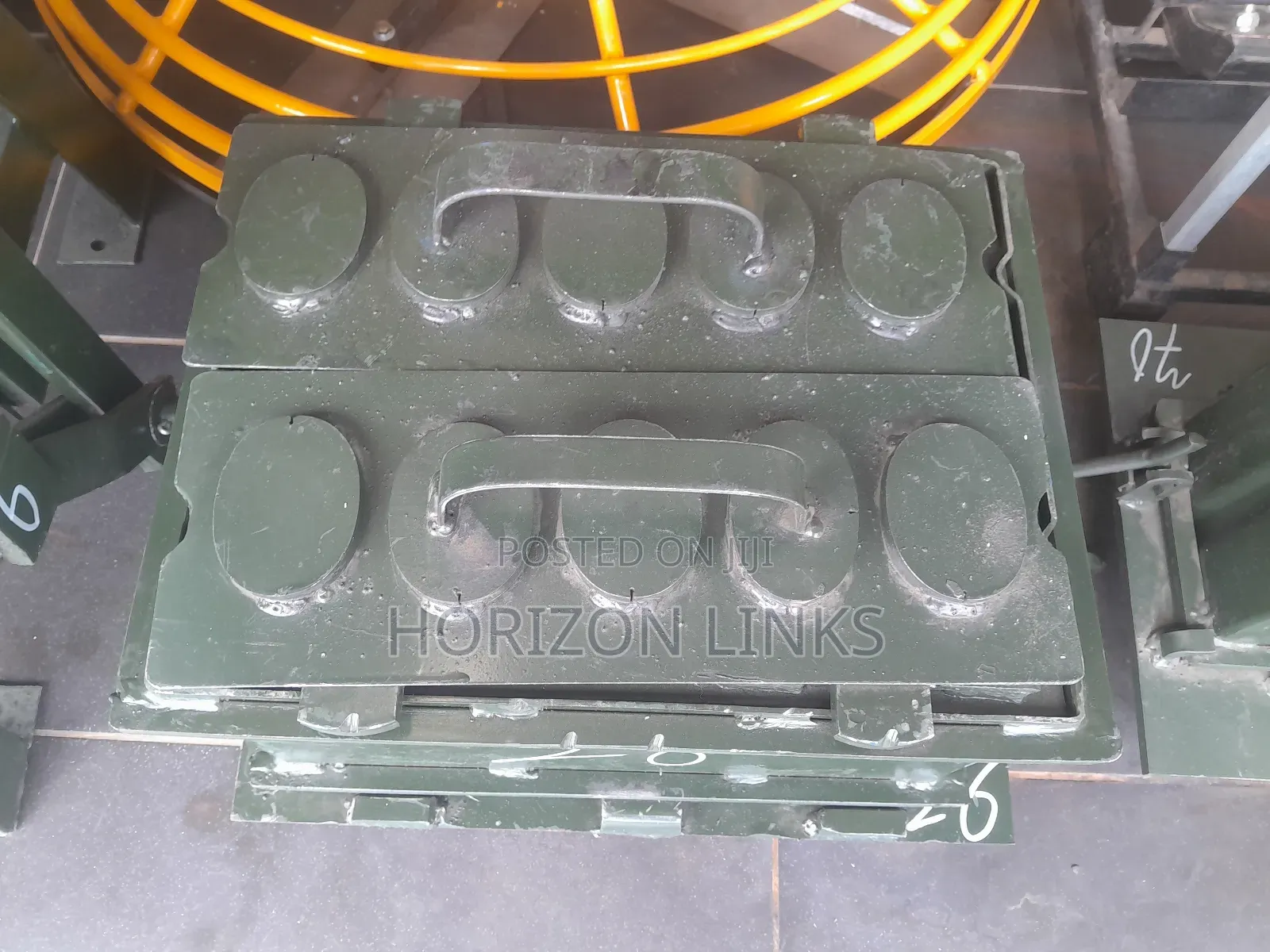 6" Double Hollow Block Mould