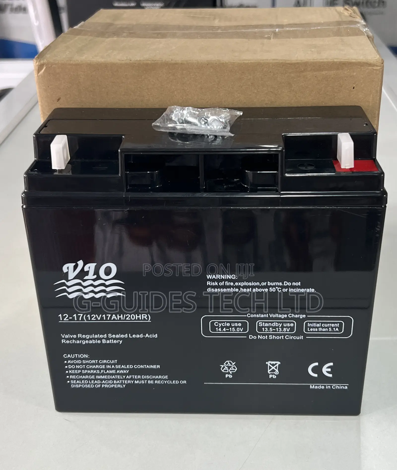 12v 17ah Ups Battery, Vio 12v 17ah Sealed Lead-Acid Battery