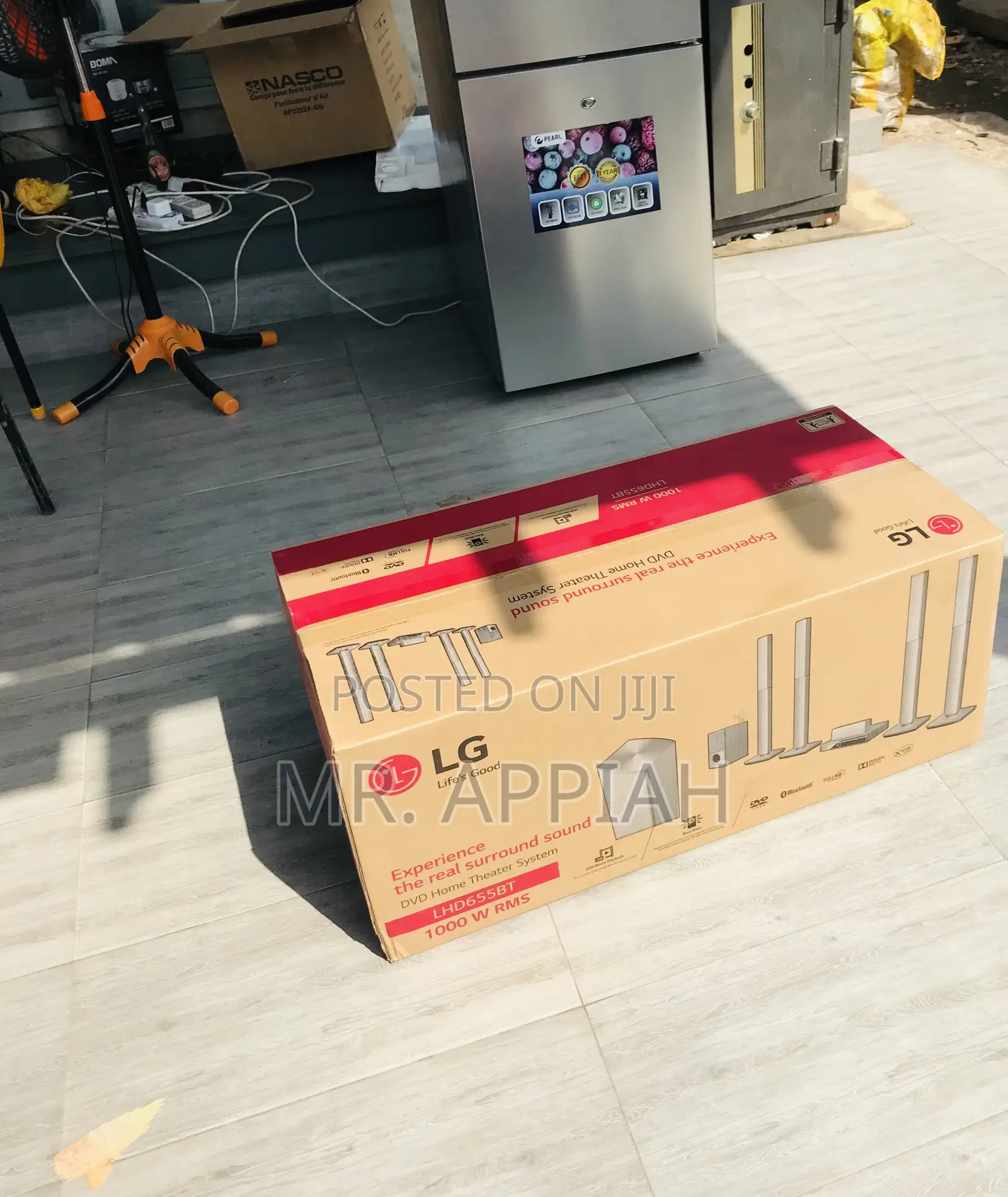 Beautiful Made Lg Lhd655 1000watt 5.1ch Home Theater.