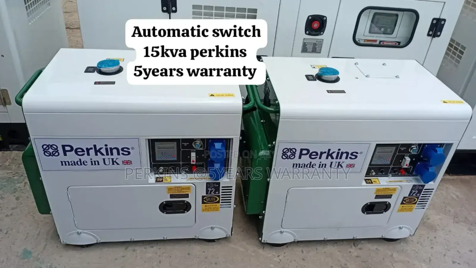 Powerplus 15kva Perkins Diesel Generator 16500watt 15kva