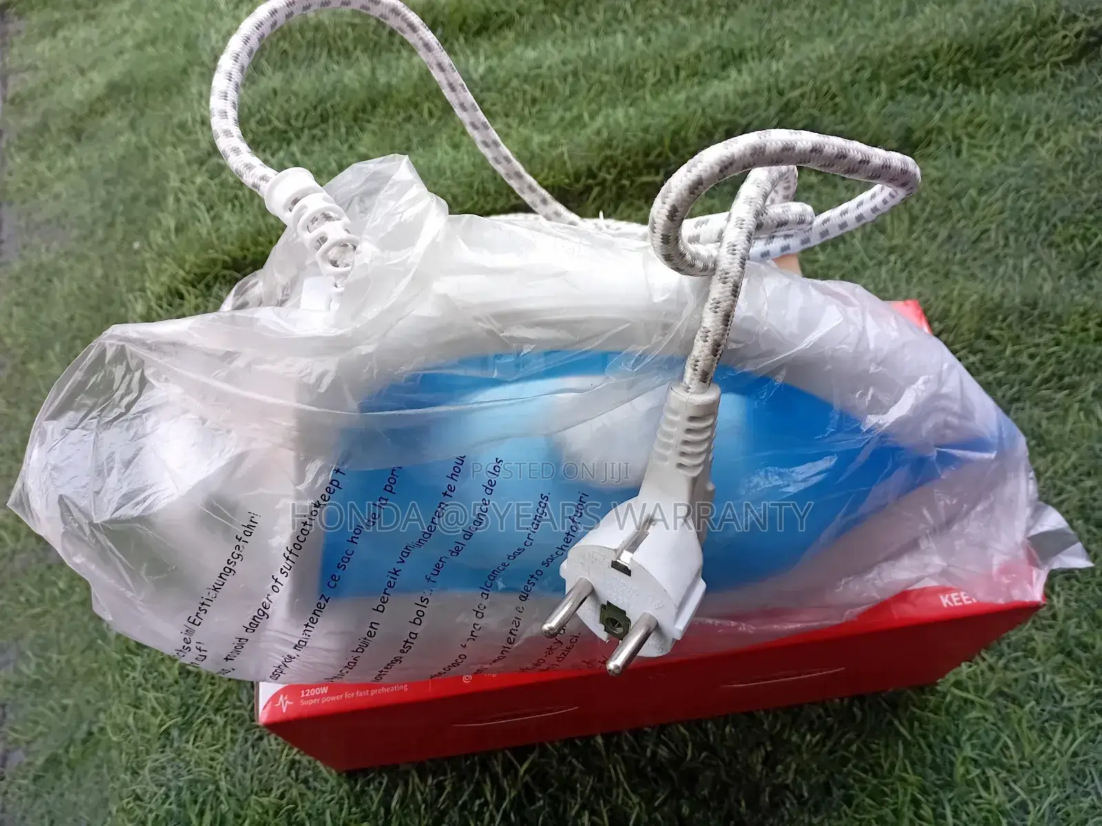 Rejuvenation Decakila Iron Easy Use Voltage 220