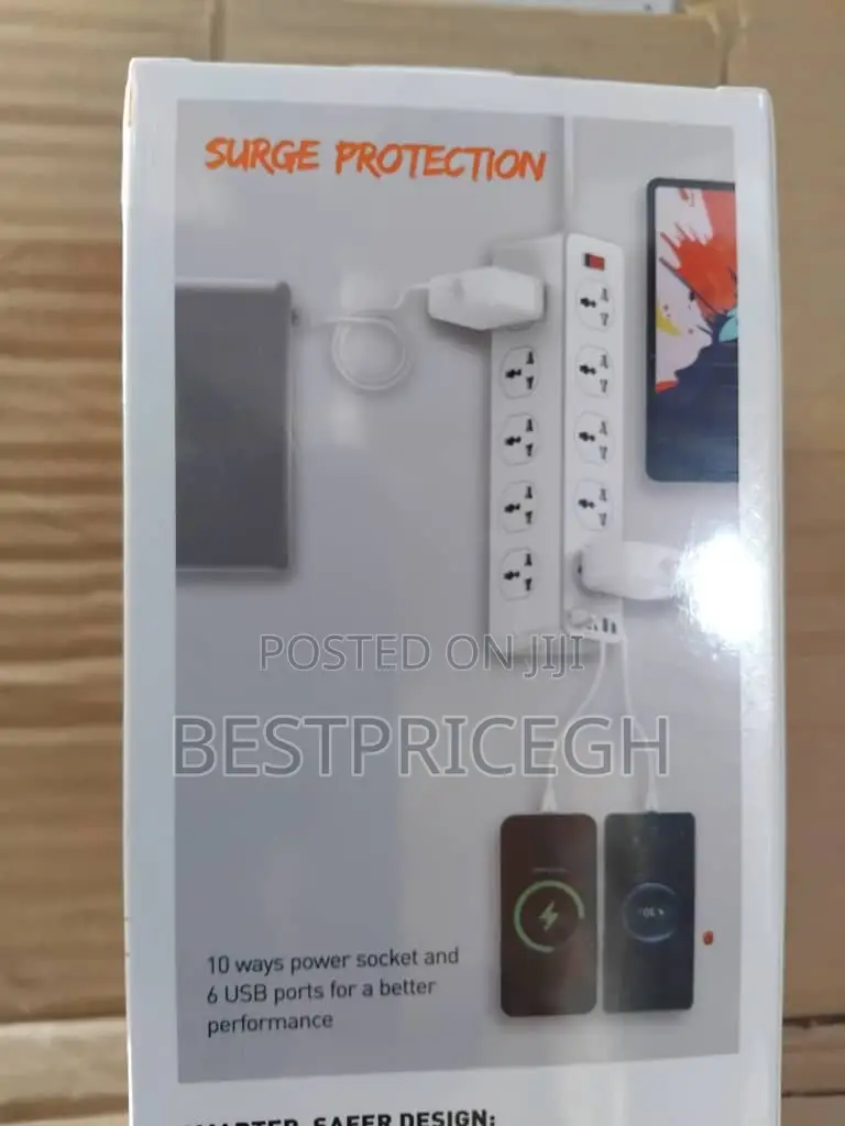 Ldnio Fast Charging 10ways Power Socket and 6 Usb