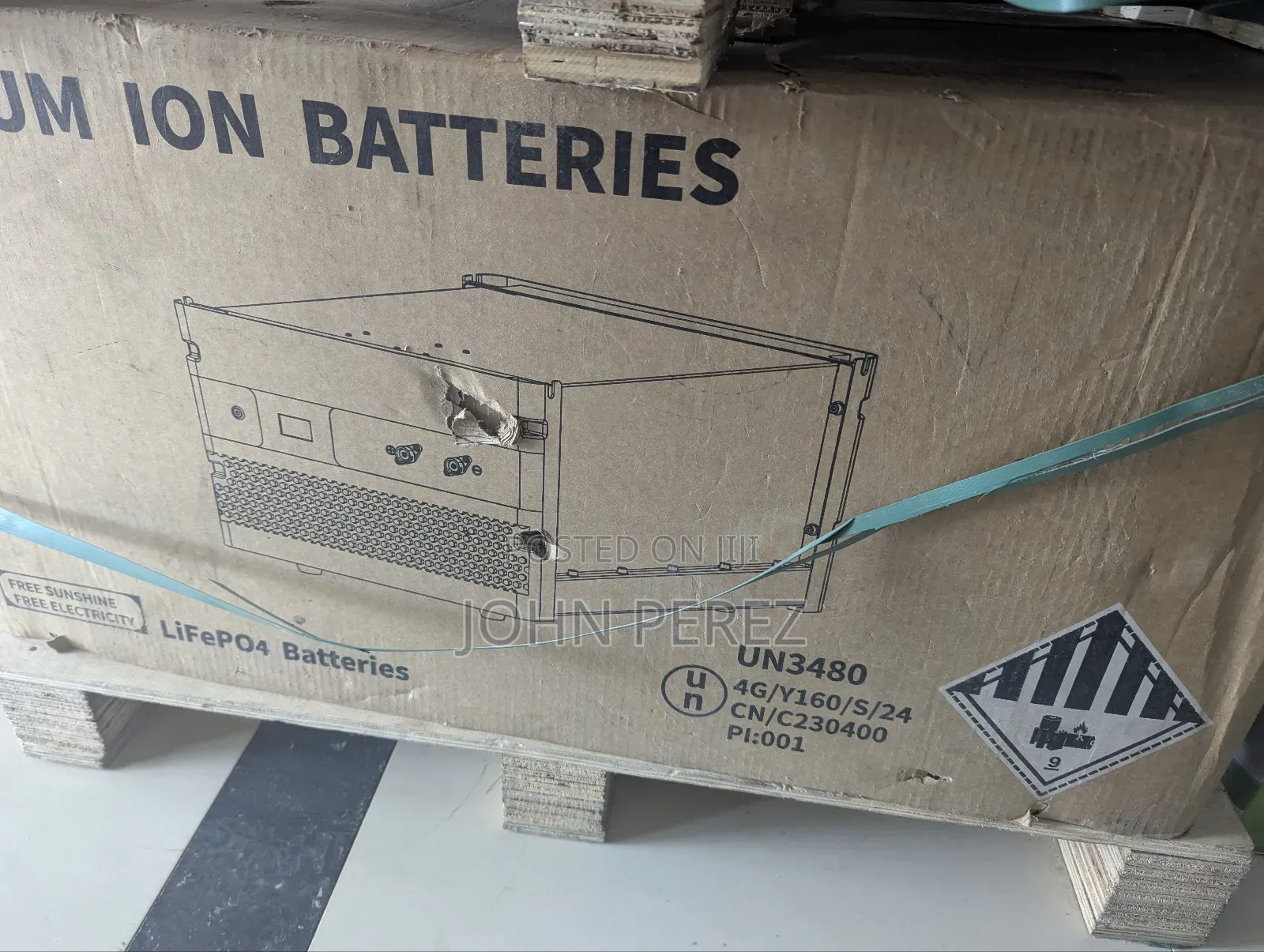 48v 15kwh Bluecarborn Lithium Battery